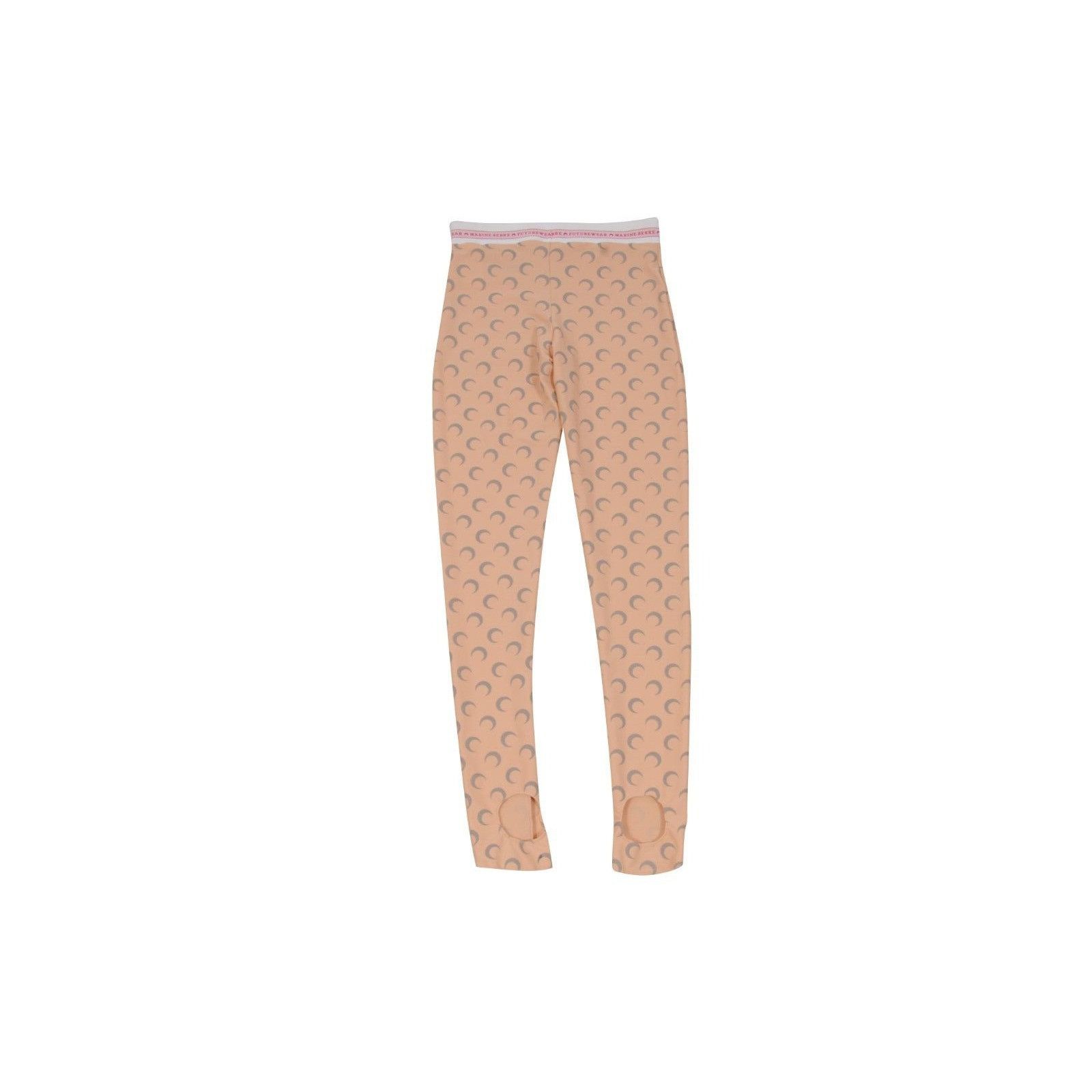 Marine Serre Crescent Moon Print Stretch Leggings Size 28" / US 6 / IT 42 - 2 Thumbnail