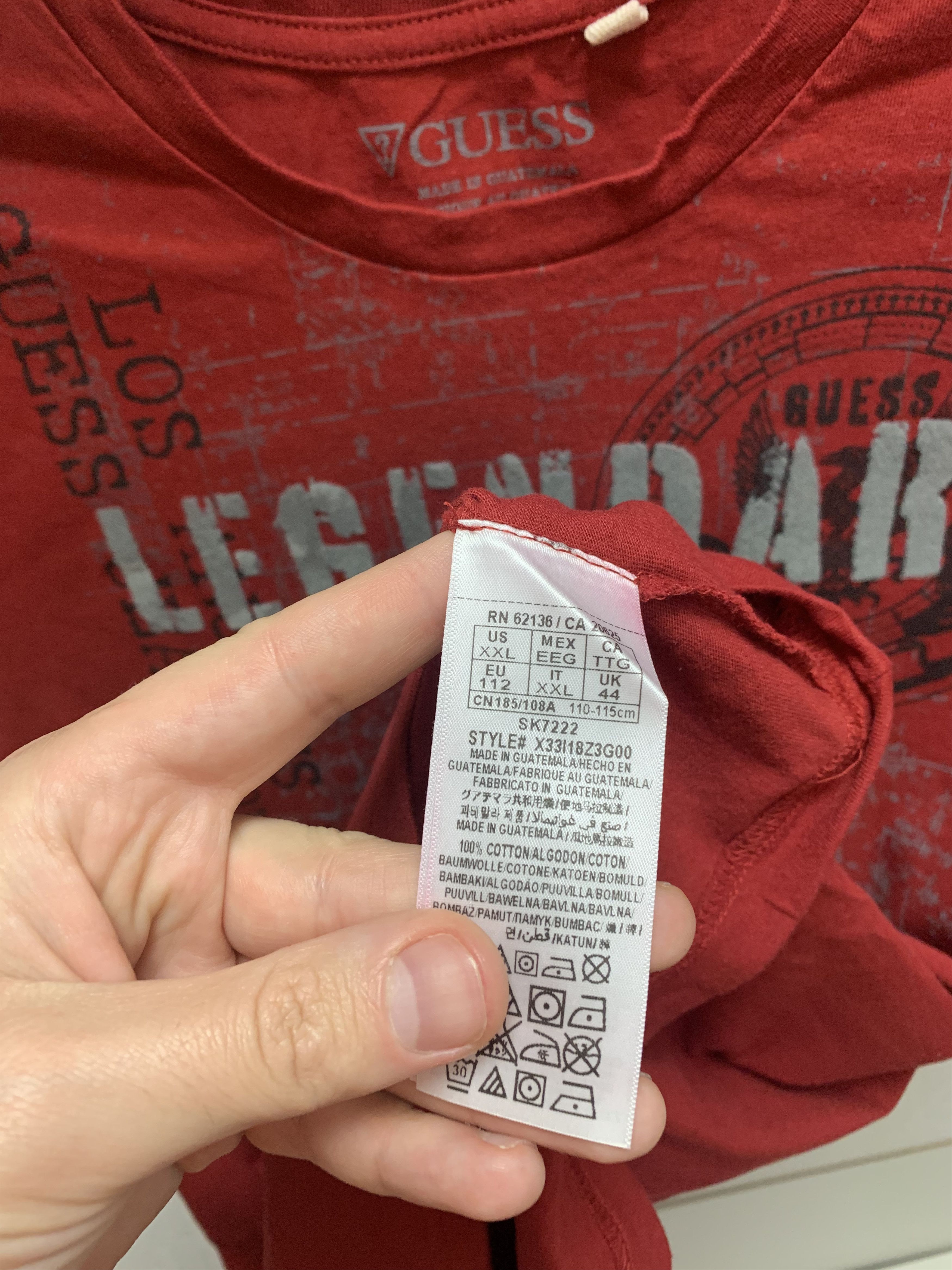 Guess Guess Legendary fullprint t-shirt XXL 2XL Size US XXL / EU 58 / 5 - 4 Thumbnail