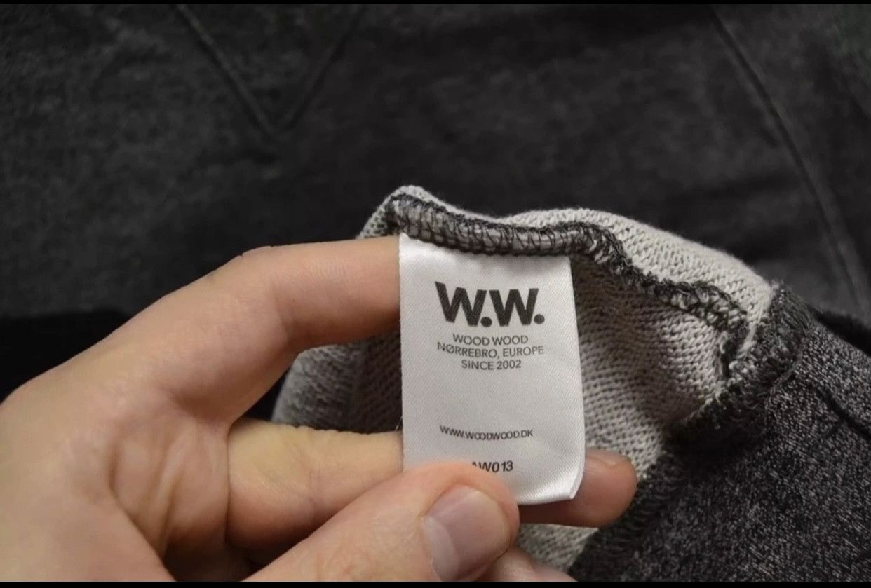 Wood Wood Wood Wood big logo sweatshirt W.W. M size Size US M / EU 48-50 / 2 - 7 Thumbnail