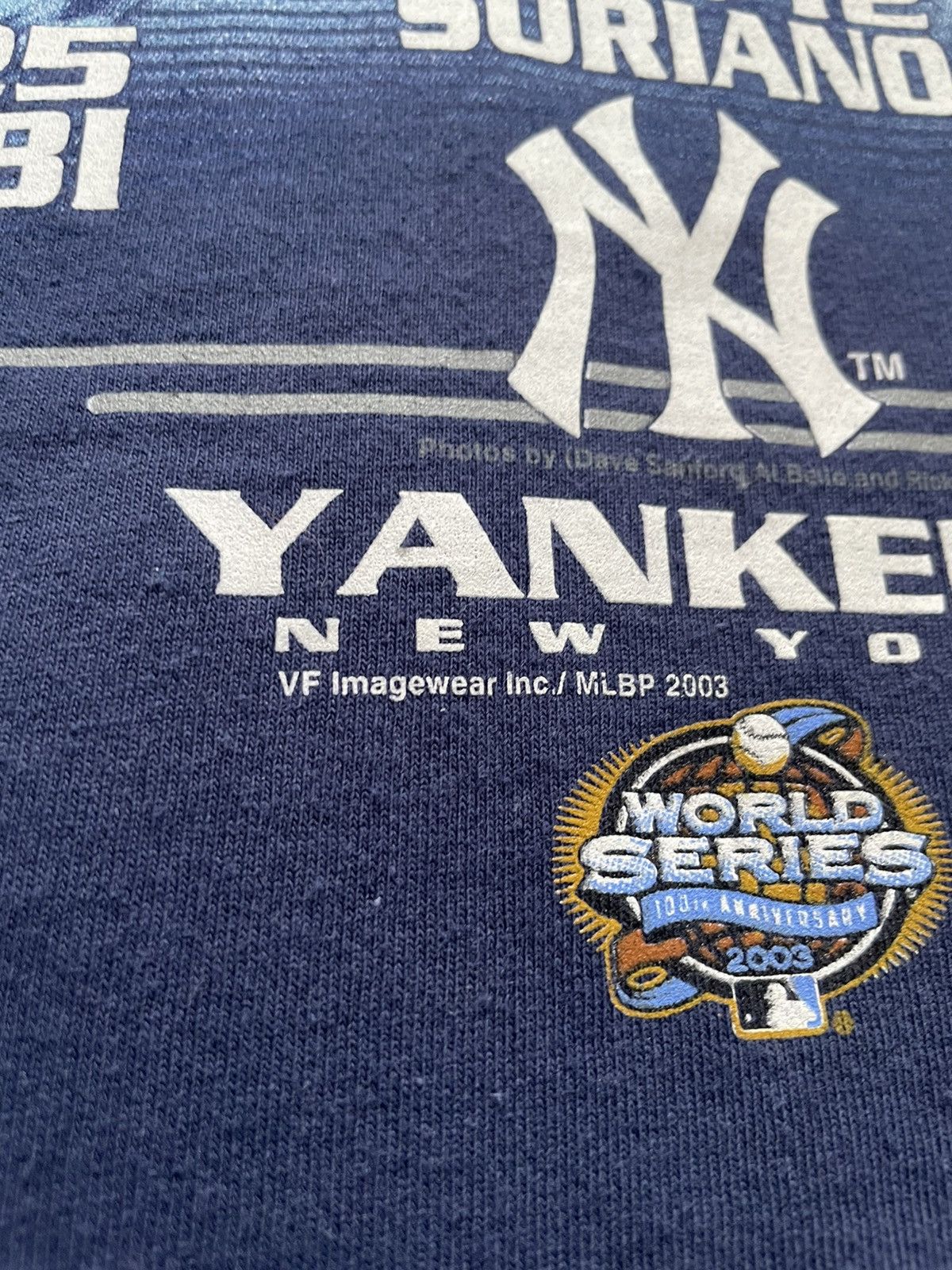 New York Yankees × Vintage Vintage Yankees Championship Tee Size US XXL / EU 58 / 5 - 3 Thumbnail