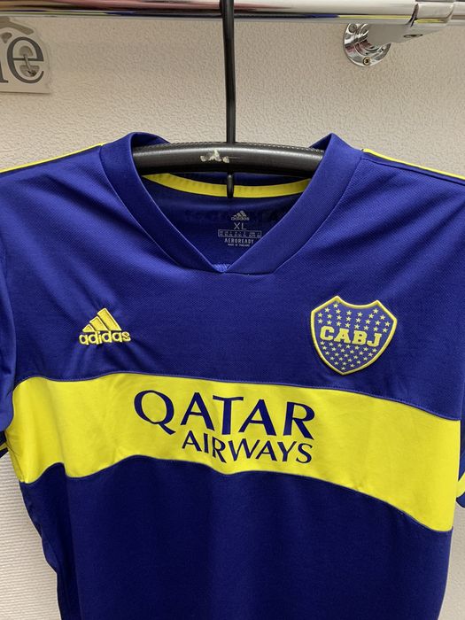 Adidas Boca juniors Adidas soccer jersey blue Xl axion energy | Grailed