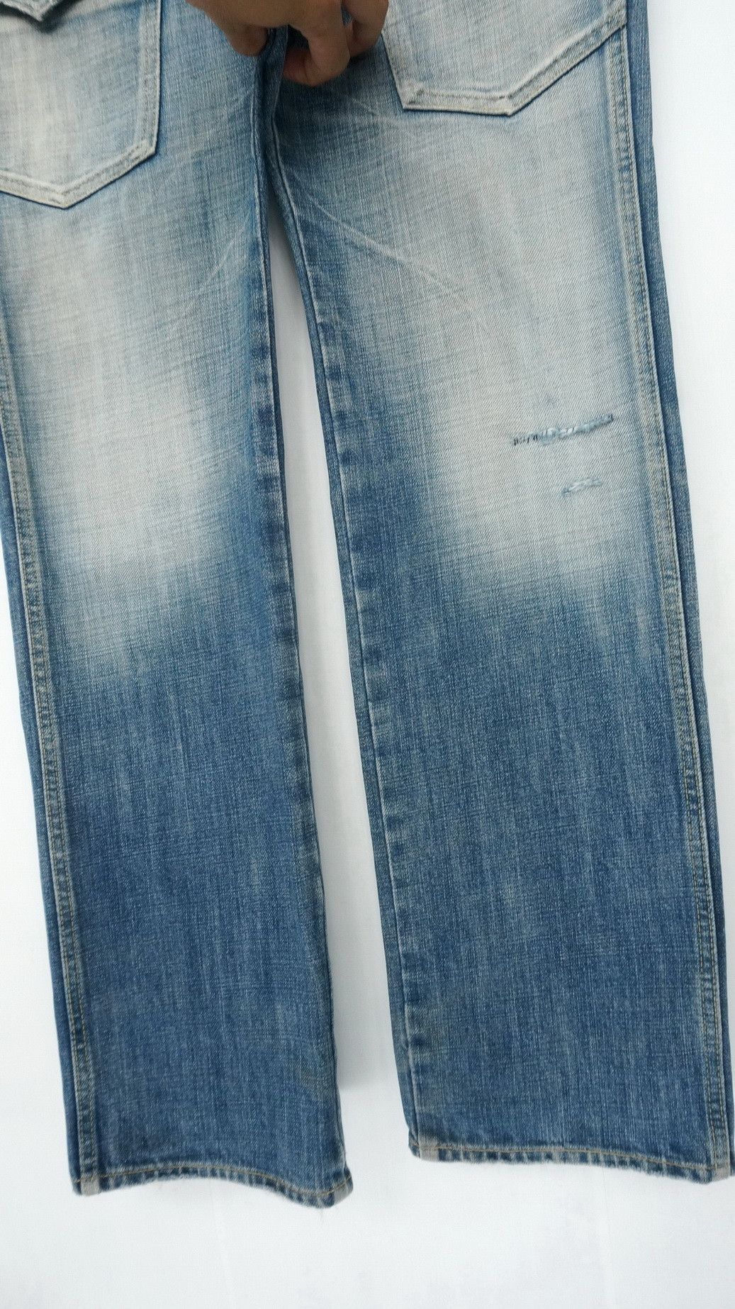Japanese Brand Japanese Rare BARTACK'S Vintage Aging Bush Jeans Size US 32 / EU 48 - 6 Thumbnail
