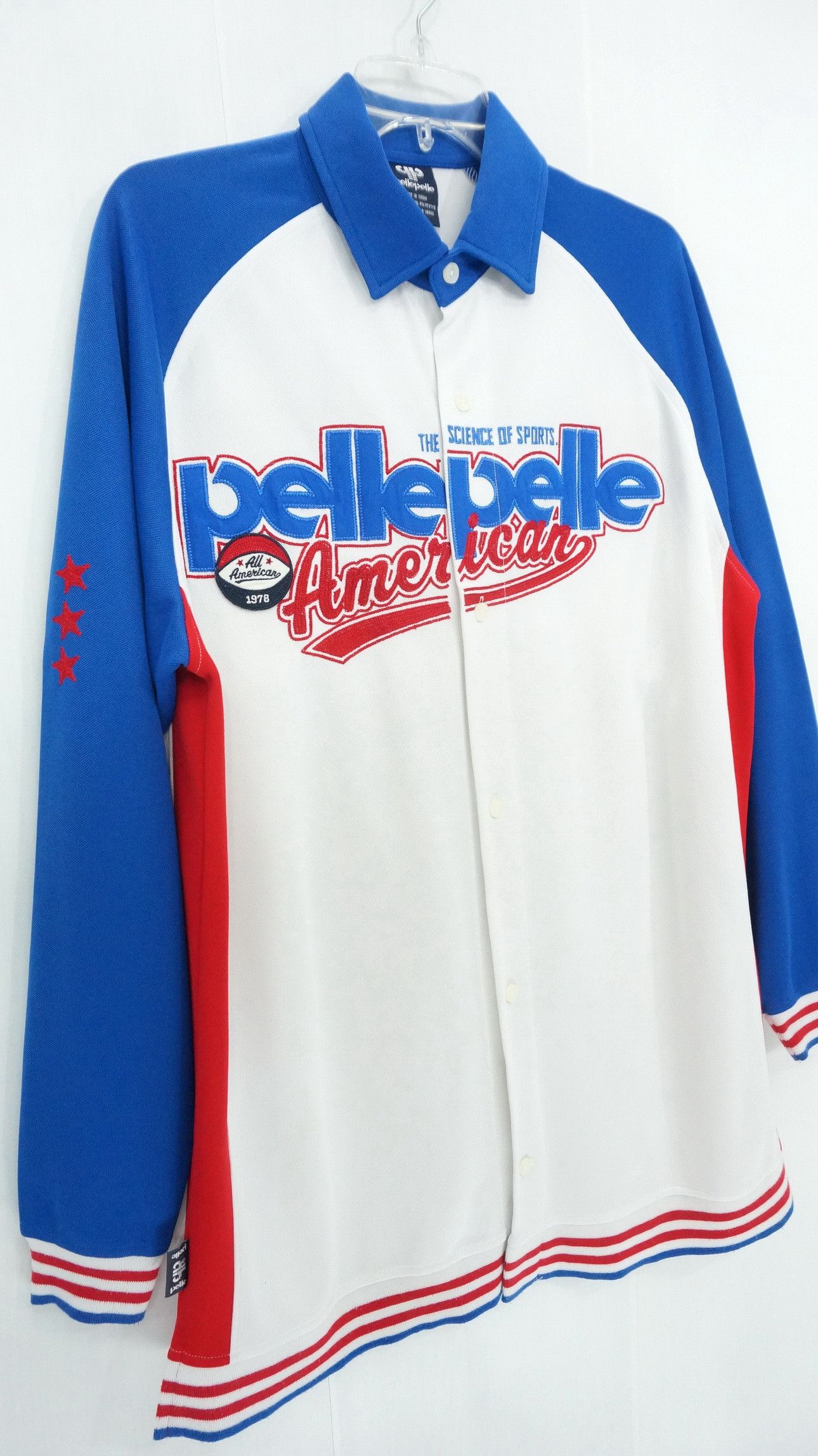 Marc Buchanan Rare Vintage PELLE PELLE Long Sleeve Polyester Shirt Size US L / EU 52-54 / 3 - 6 Thumbnail