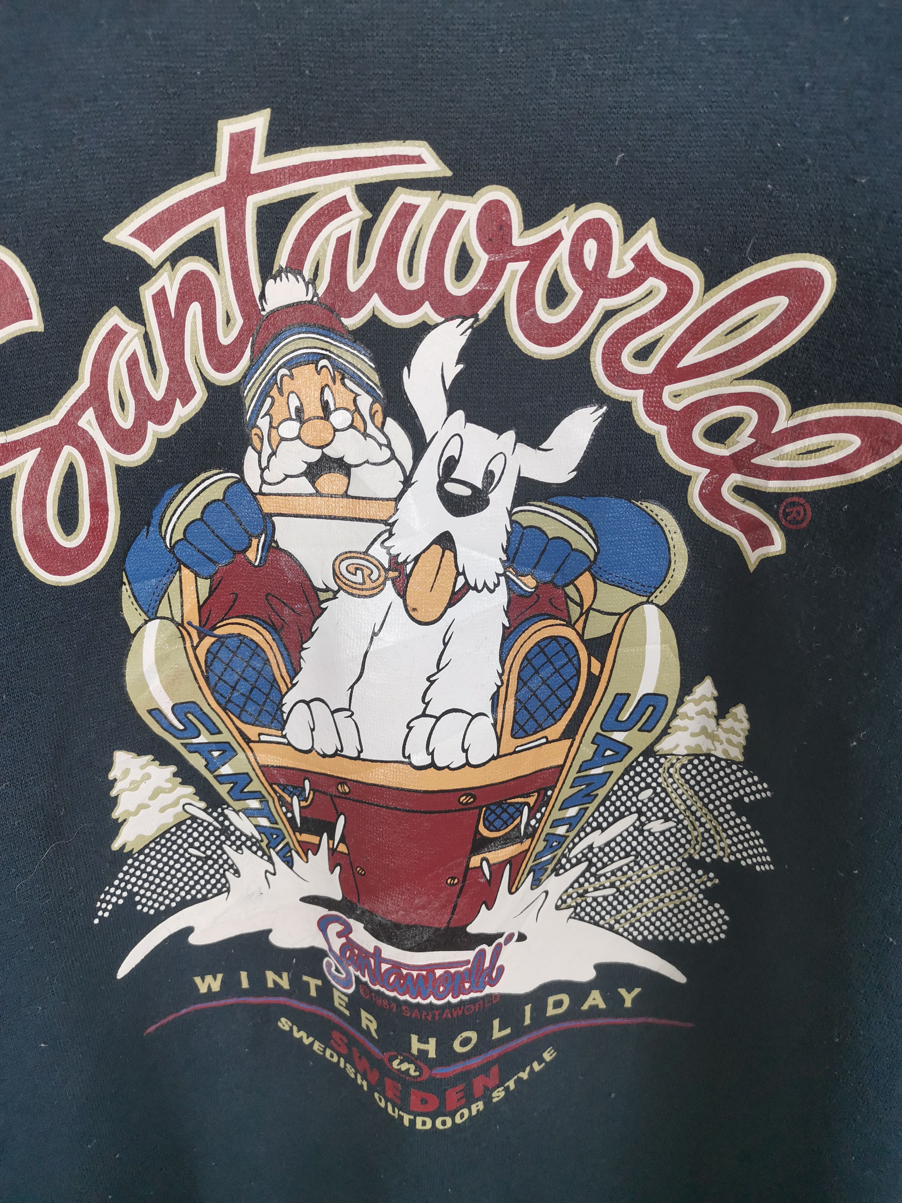 Captain Santors Vintage Captain Santa World Crewneck Size US M / EU 48-50 / 2 - 3 Thumbnail