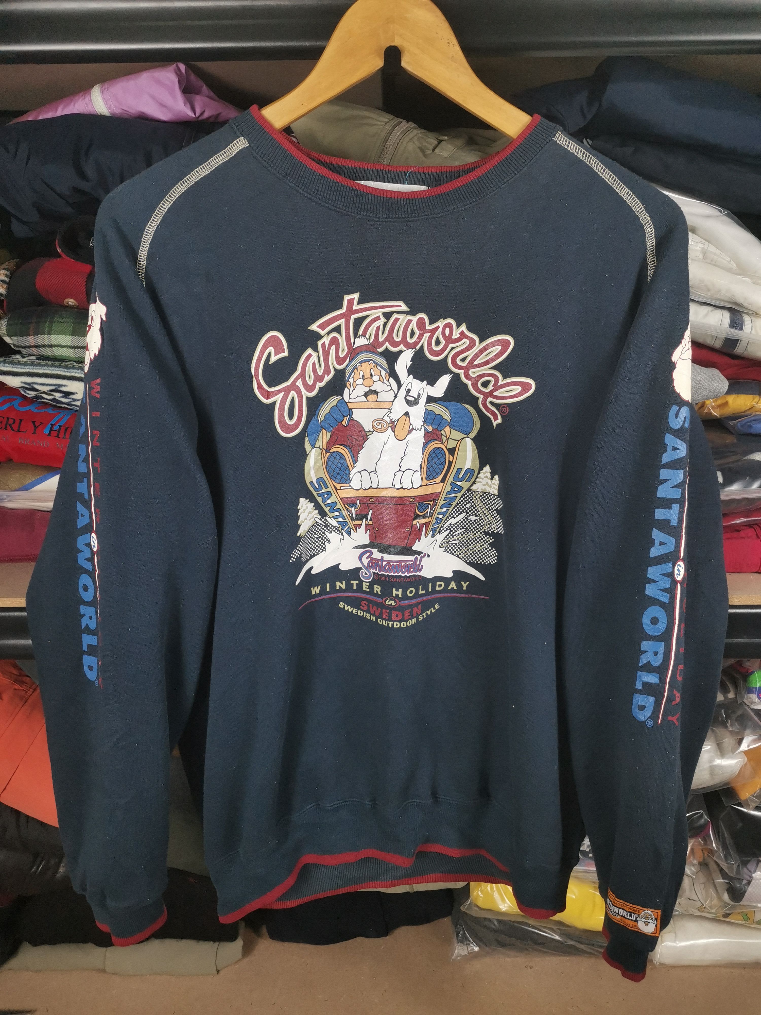 Captain Santors Vintage Captain Santa World Crewneck Size US M / EU 48-50 / 2 - 1 Thumbnail