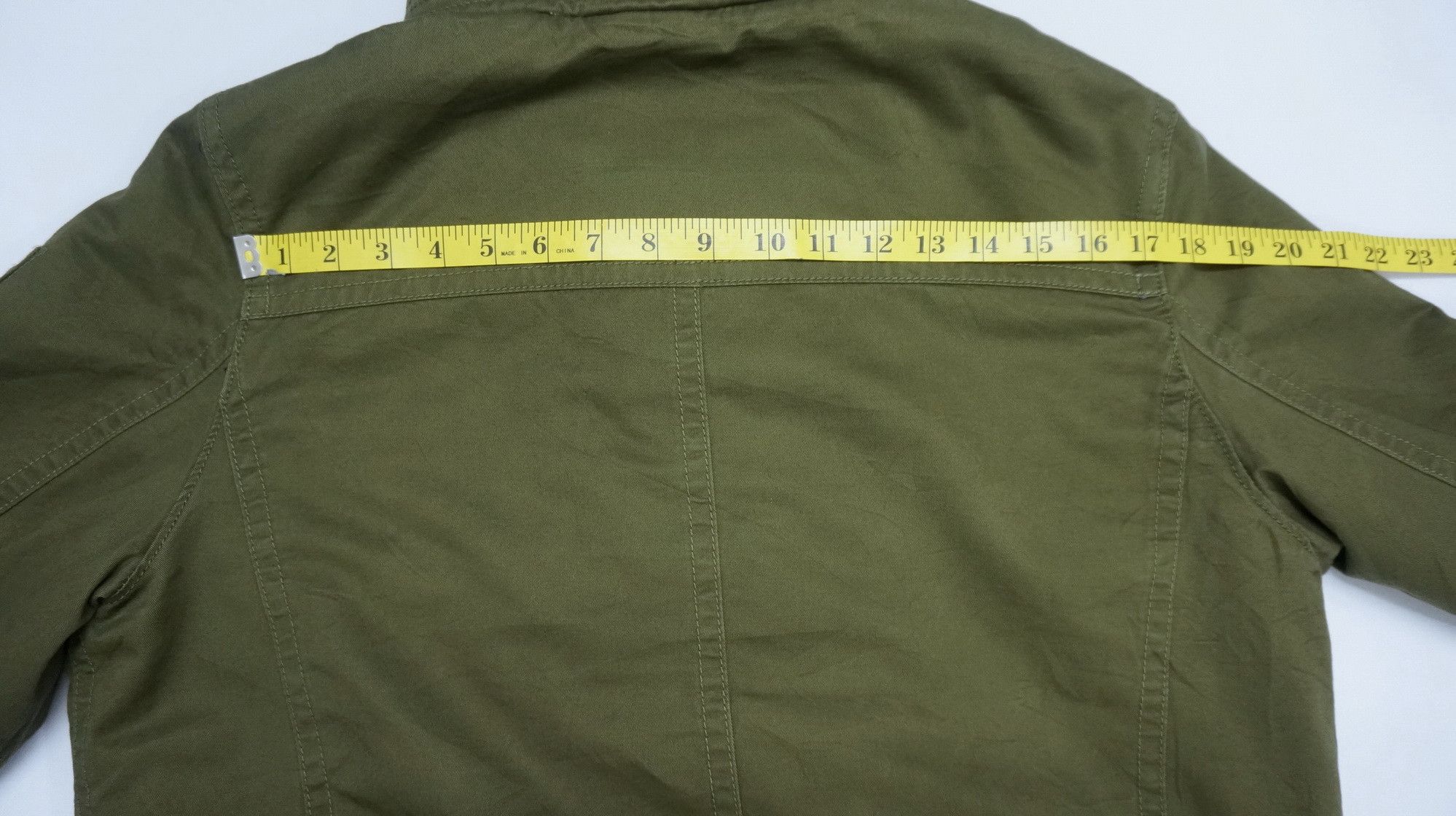 Abercrombie & Fitch 🔥 ABERCROMBIE & FITCH Military High Neck Quilted Jacket Size US L / EU 52-54 / 3 - 18 Thumbnail