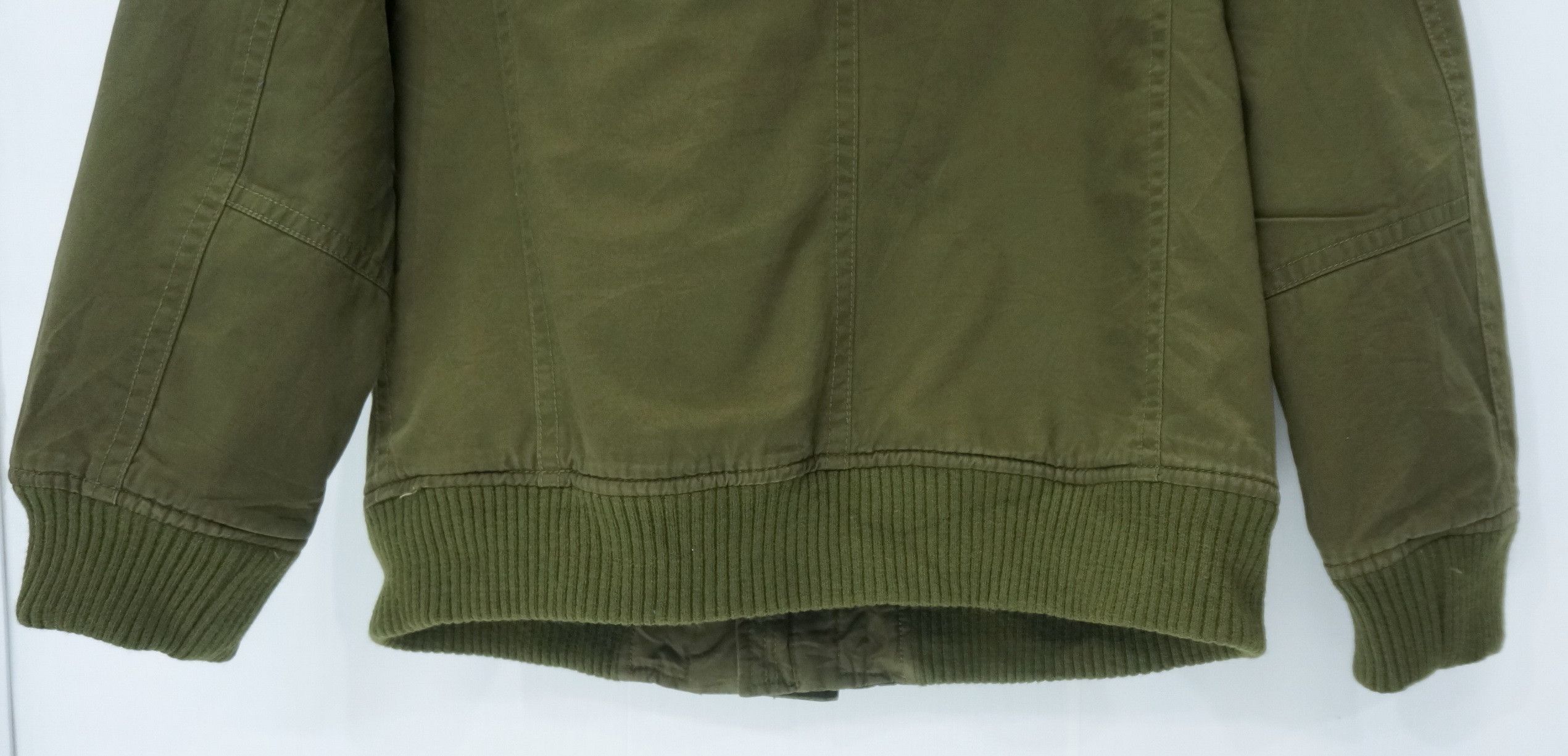 Abercrombie & Fitch 🔥 ABERCROMBIE & FITCH Military High Neck Quilted Jacket Size US L / EU 52-54 / 3 - 7 Thumbnail