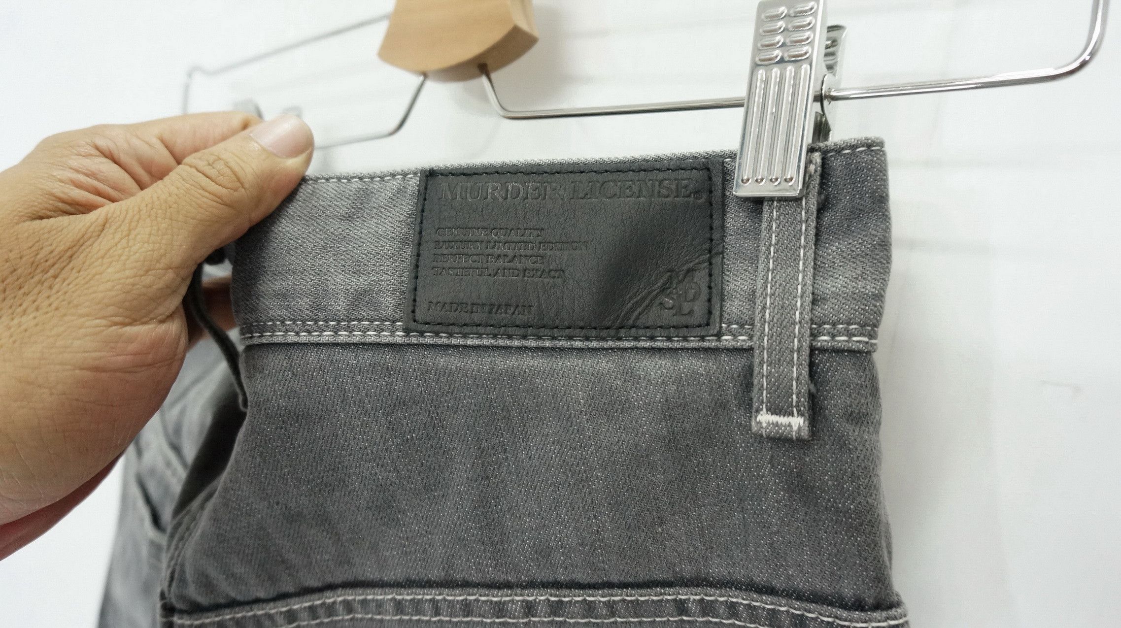 Japanese Brand Japan MURDER LICENSE Skinny Jeans Size US 29 - 8 Thumbnail