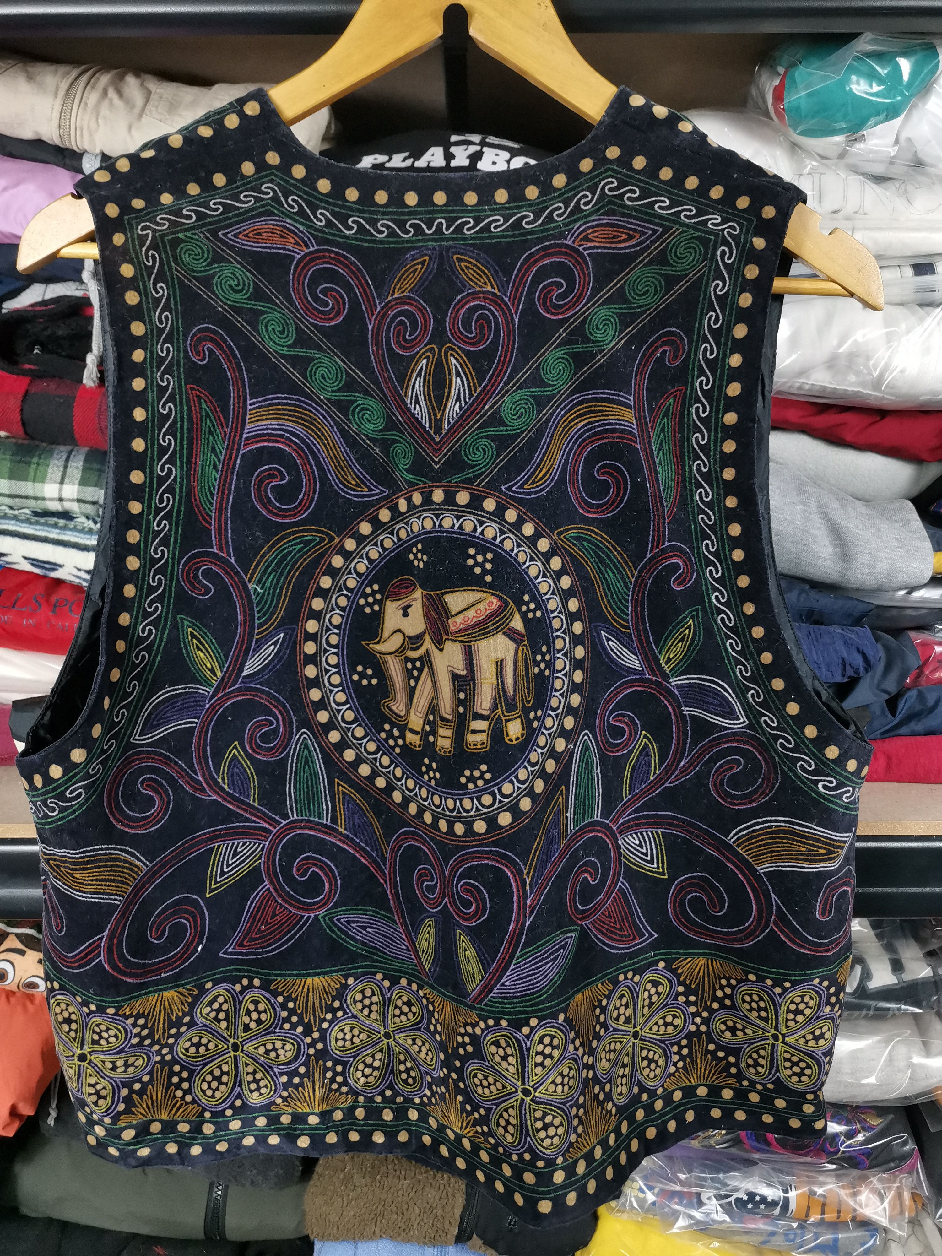 If Six Was Nine Vintage 90s Japanese Vest Velvet Western Style Vest Size US M / EU 48-50 / 2 - 1 Thumbnail