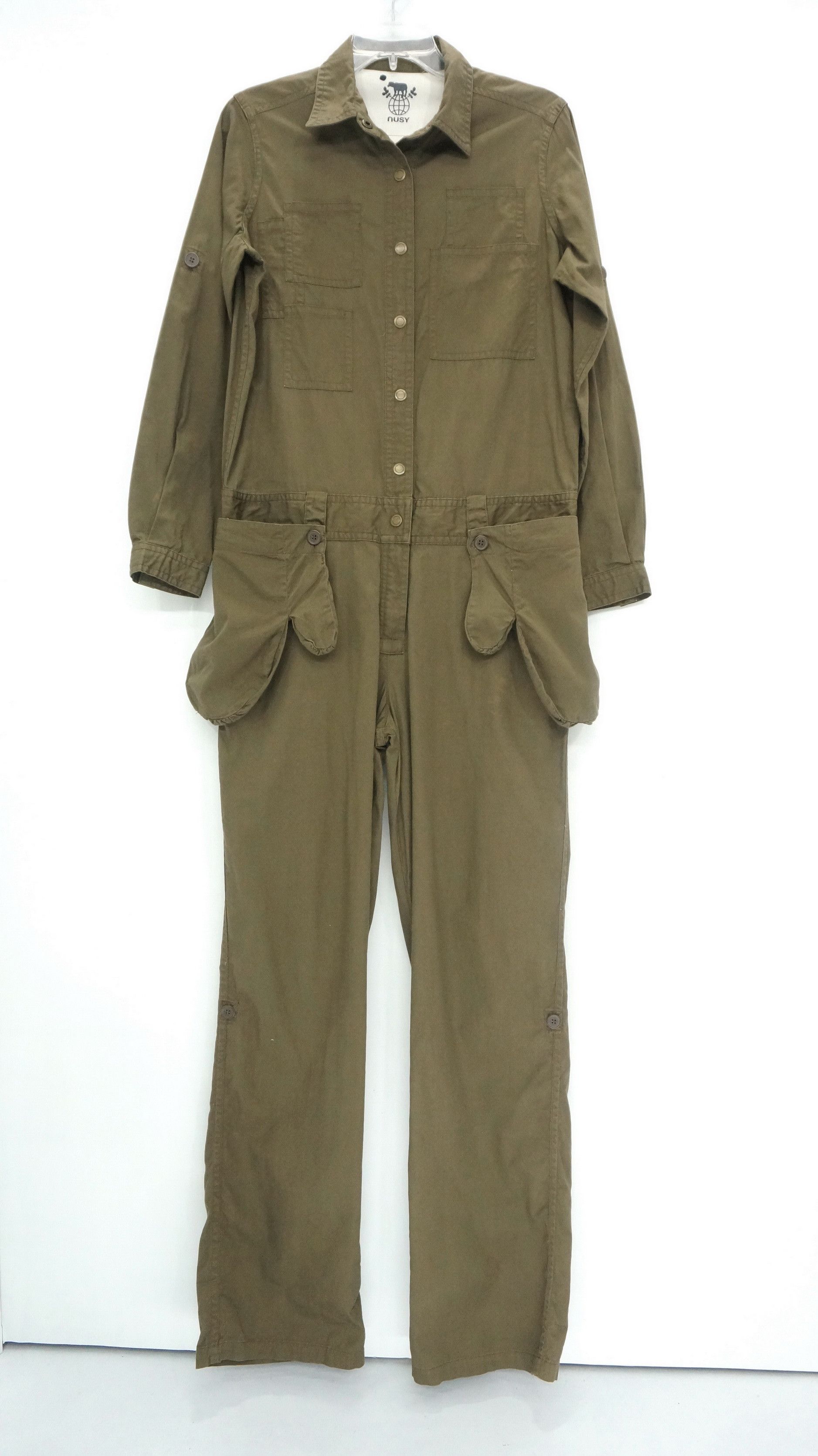 Japanese Brand 💥 Dope Rare Japanese NUSY Lightweight cotton Coverall Size US 34 / EU 50 - 1 Thumbnail
