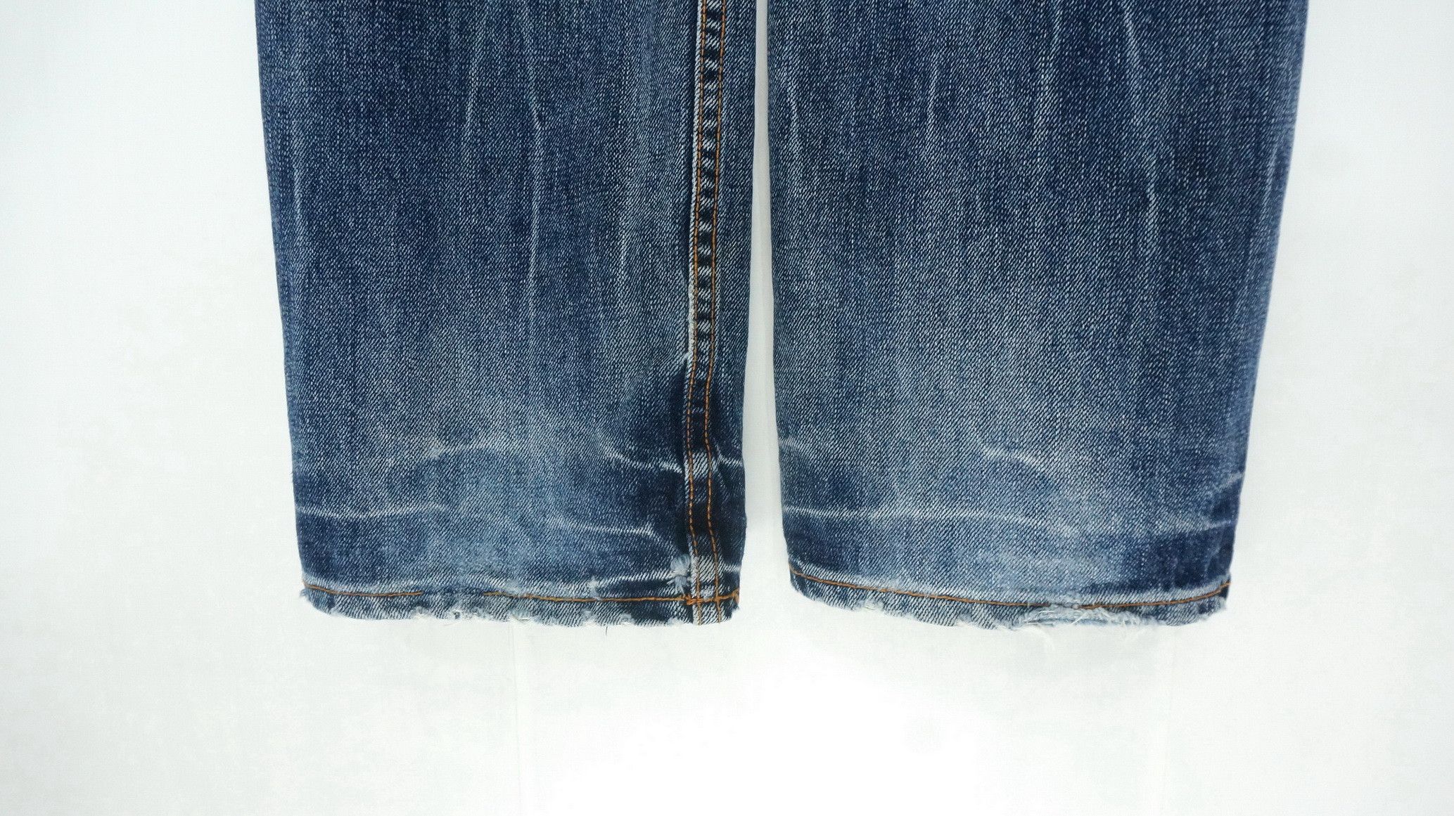 Japanese Brand 🔥Vtg! PPFM Peyton Place For Men Lowrise Jeans Cow Leather Size US 30 / EU 46 - 14 Thumbnail