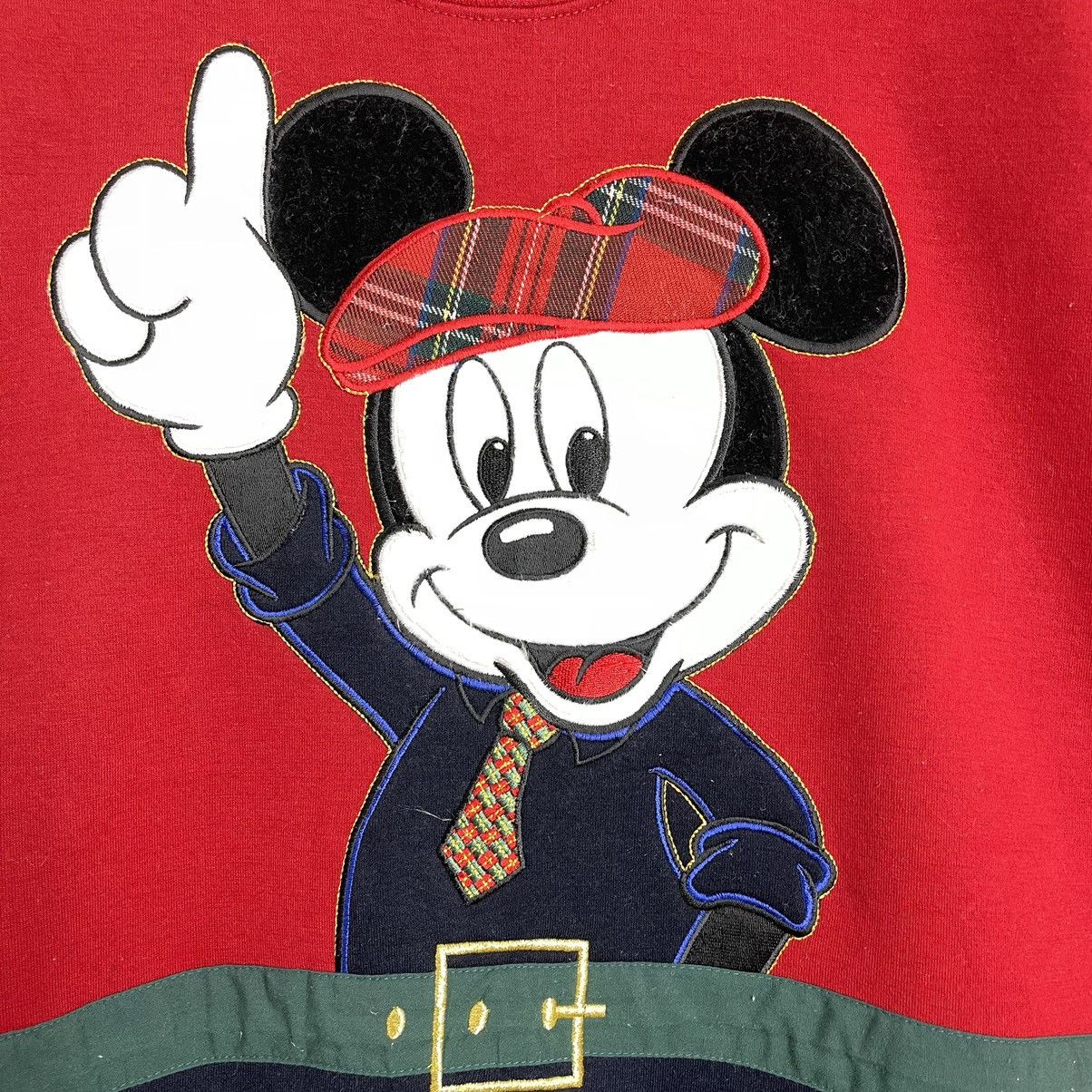 Cartoon Network × Mickey Mouse × Vintage Vintage 90s Mickey Mouse Big Logo Crewneck Sweatshirt Size US M / EU 48-50 / 2 - 5 Thumbnail