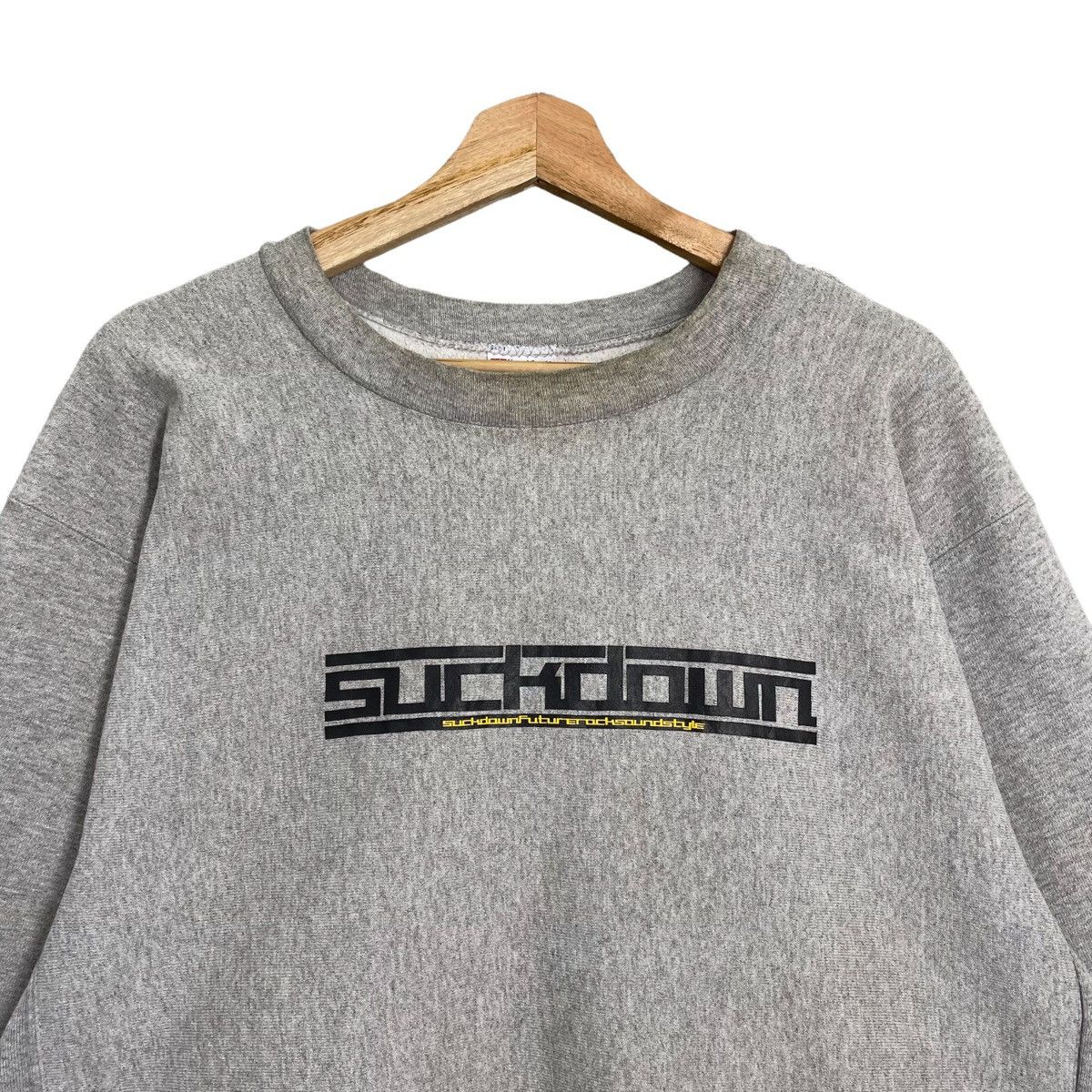 Vintage Vintage Suckdown Future Rock Sound Style Crewneck Sweatshirt Size US XL / EU 56 / 4 - 4 Thumbnail