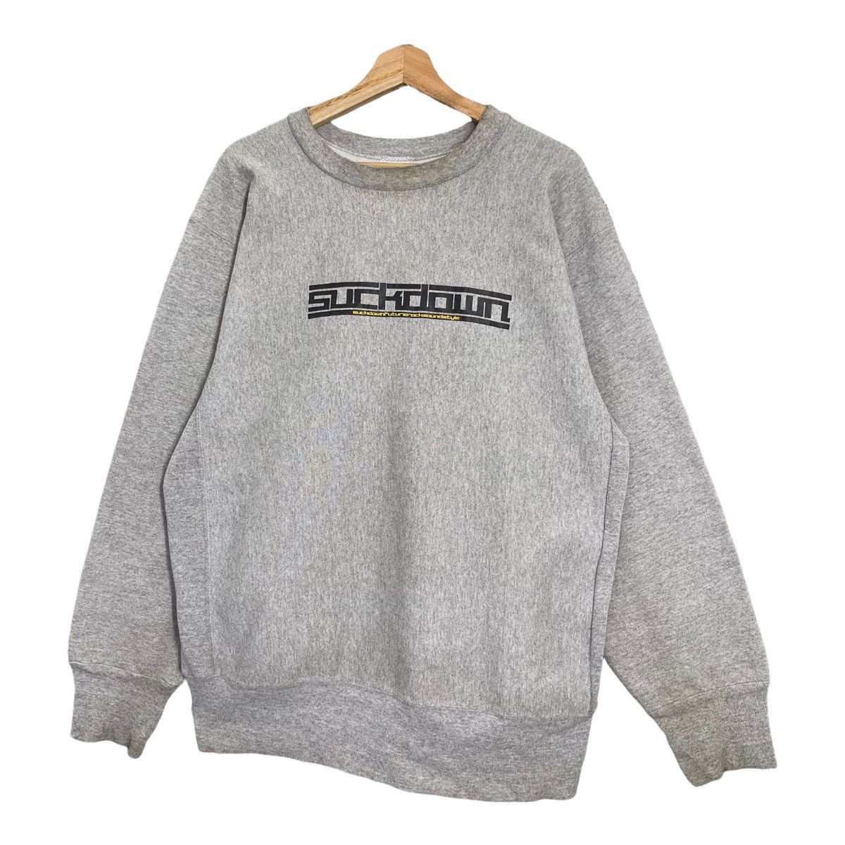 Vintage Vintage Suckdown Future Rock Sound Style Crewneck Sweatshirt Size US XL / EU 56 / 4 - 3 Thumbnail