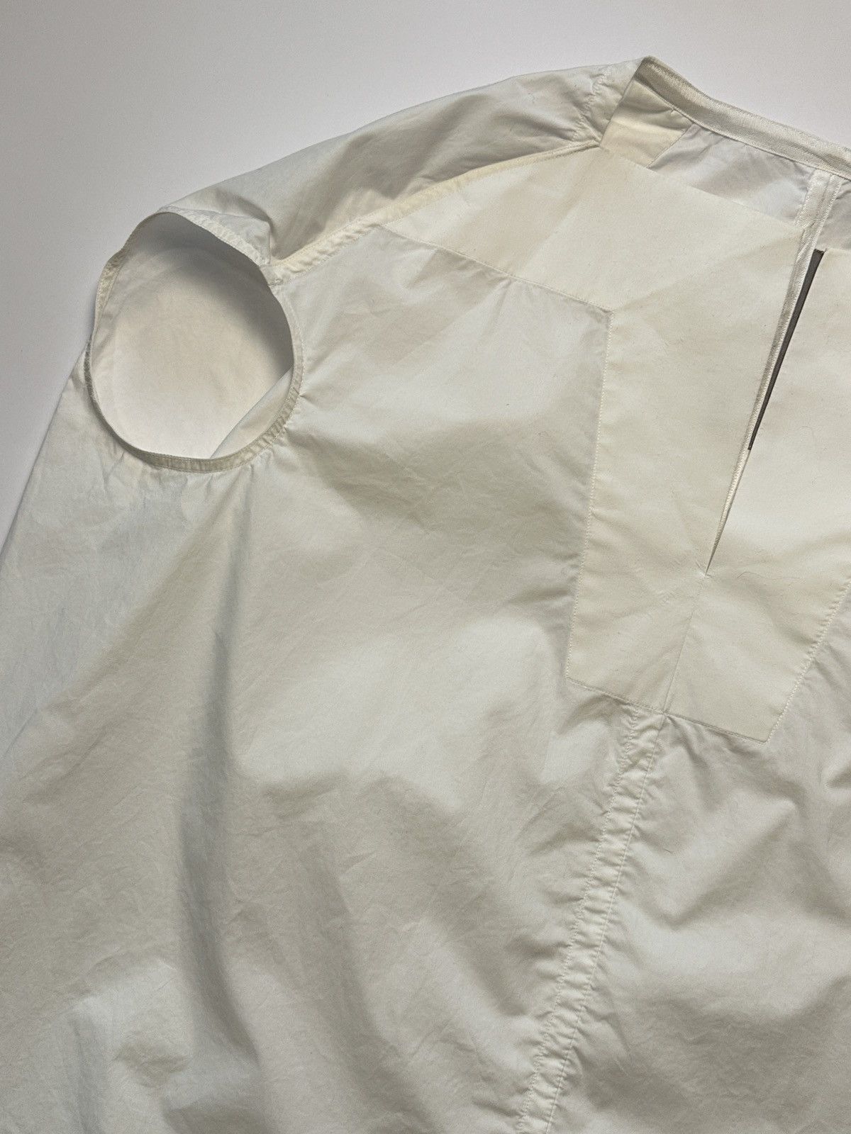Rick Owens Rick Owens Walrus S/S17 Cotton Blouse Size S / US 4 / IT 40 - 12 Thumbnail