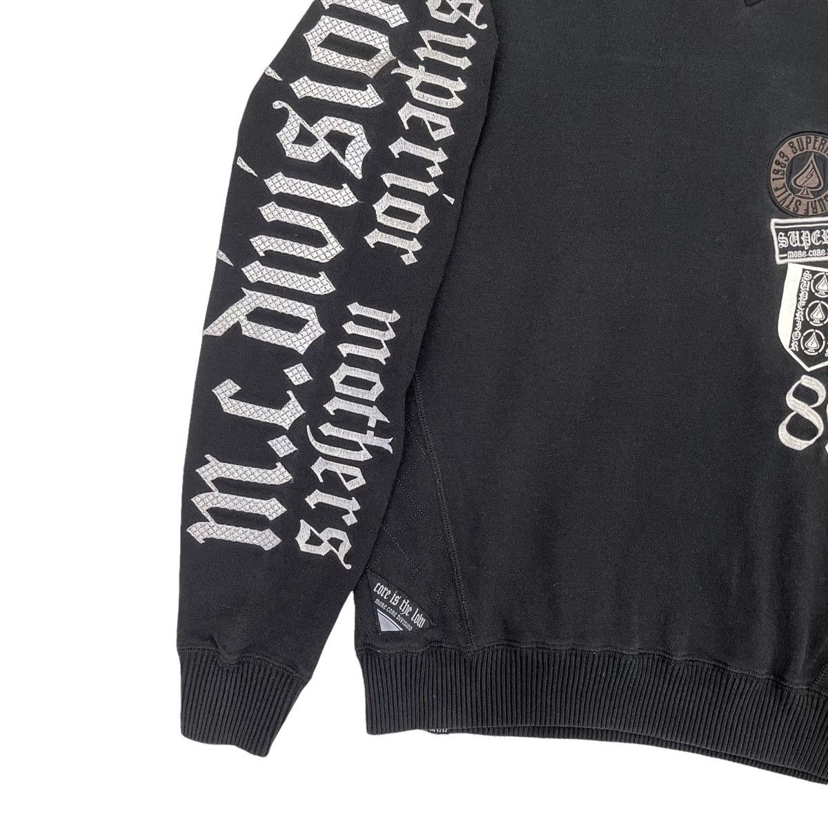 Japanese Brand × Vintage Mcd Punk Rock Surf Vneck Sweatshirt Size S Size US M / EU 48-50 / 2 - 5 Thumbnail