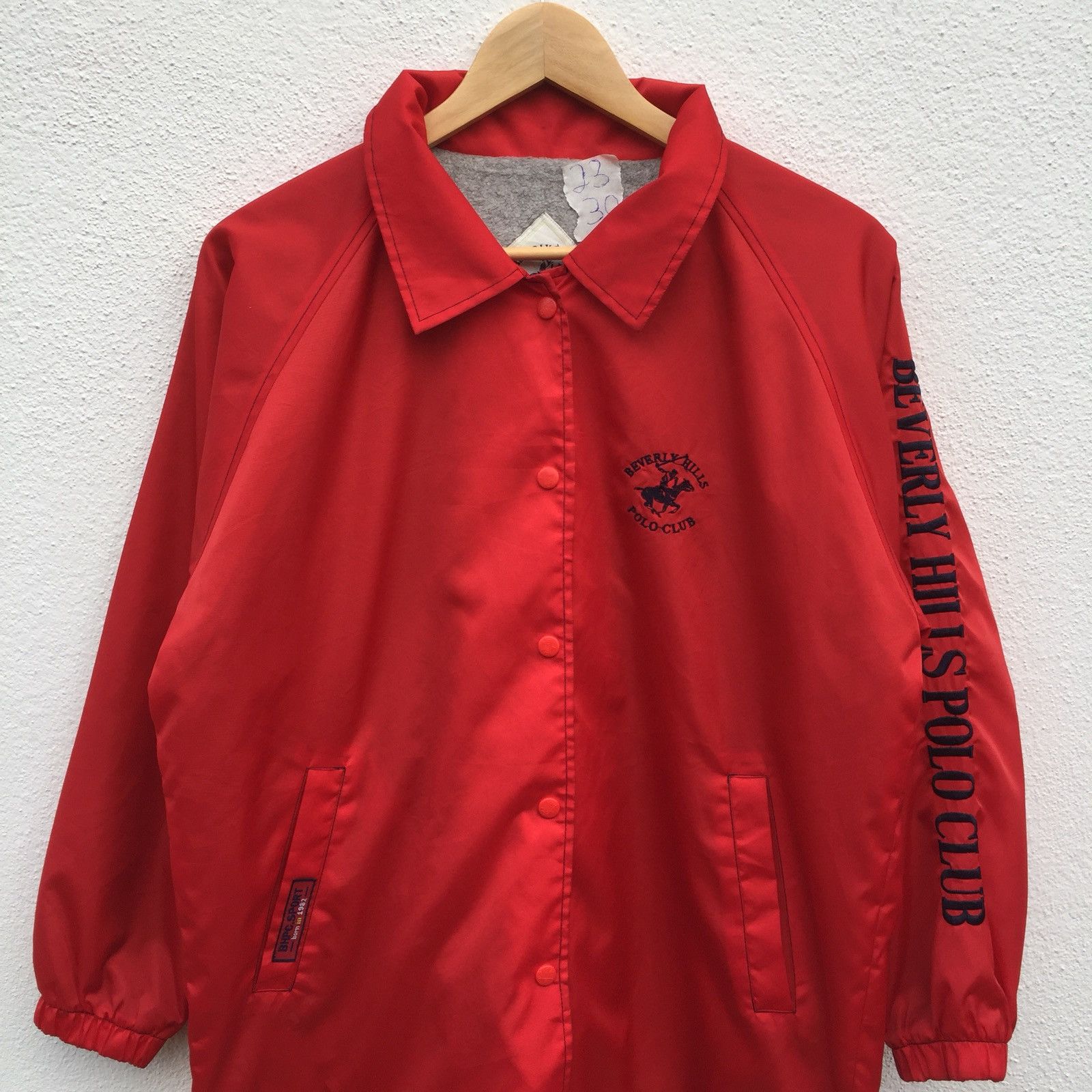 Beverly Hills Polo Club Vintage 90s Beverly Hills Polo Club Polo Ralph Lauren Jacket Size US L / EU 52-54 / 3 - 3 Thumbnail