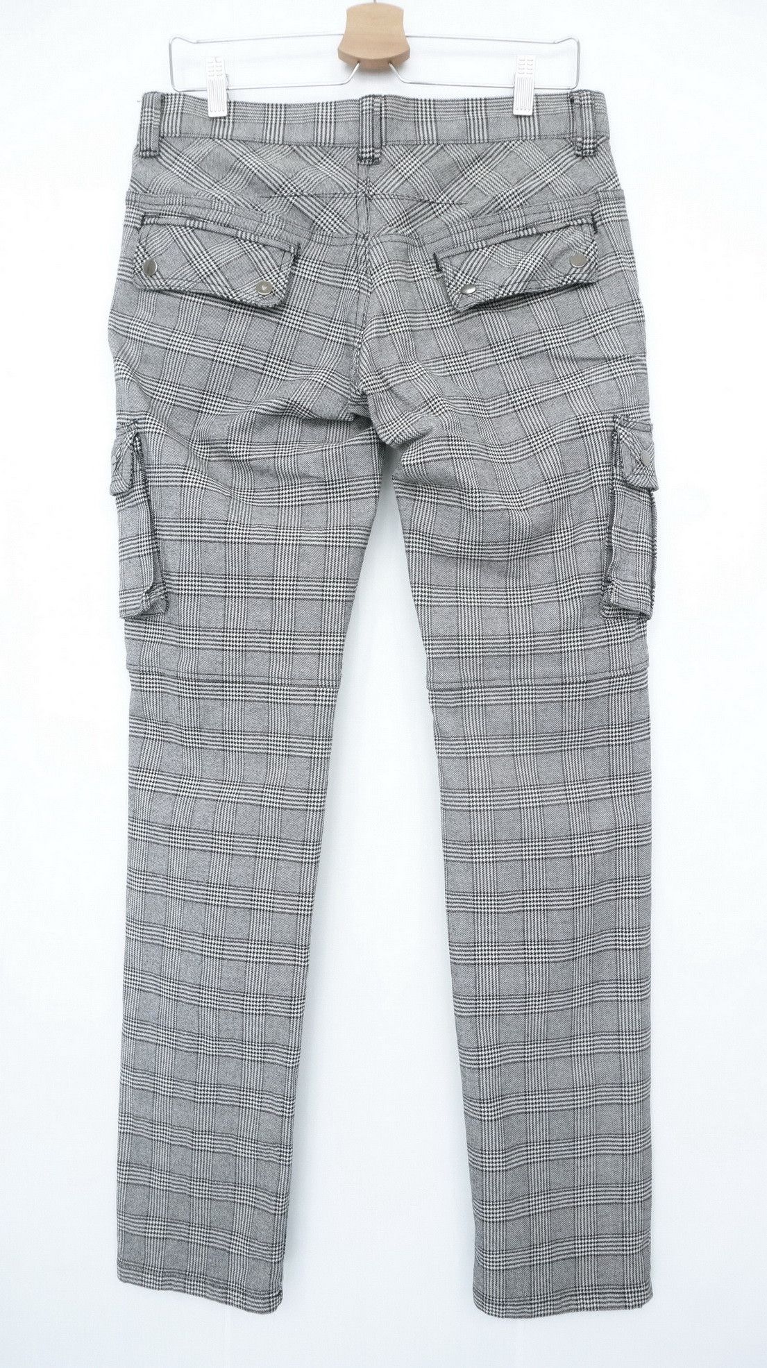 Japanese Brand KLEIN PLUS HOMME Glen Slim Skinny Fit Pants Size US 31 - 2 Thumbnail