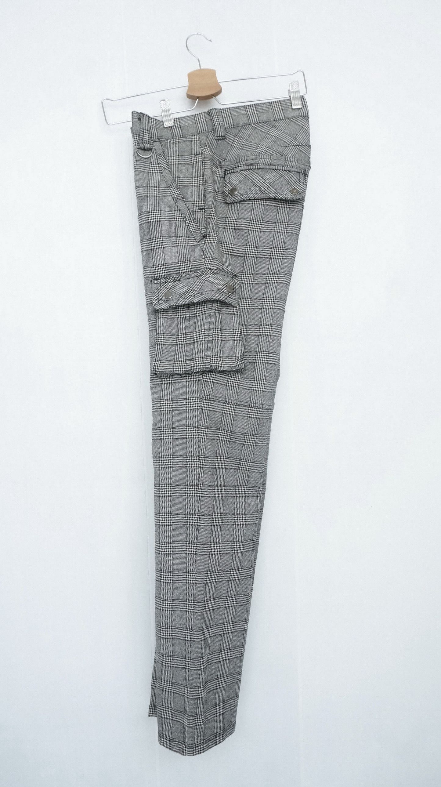 Japanese Brand KLEIN PLUS HOMME Glen Slim Skinny Fit Pants Size US 31 - 3 Thumbnail