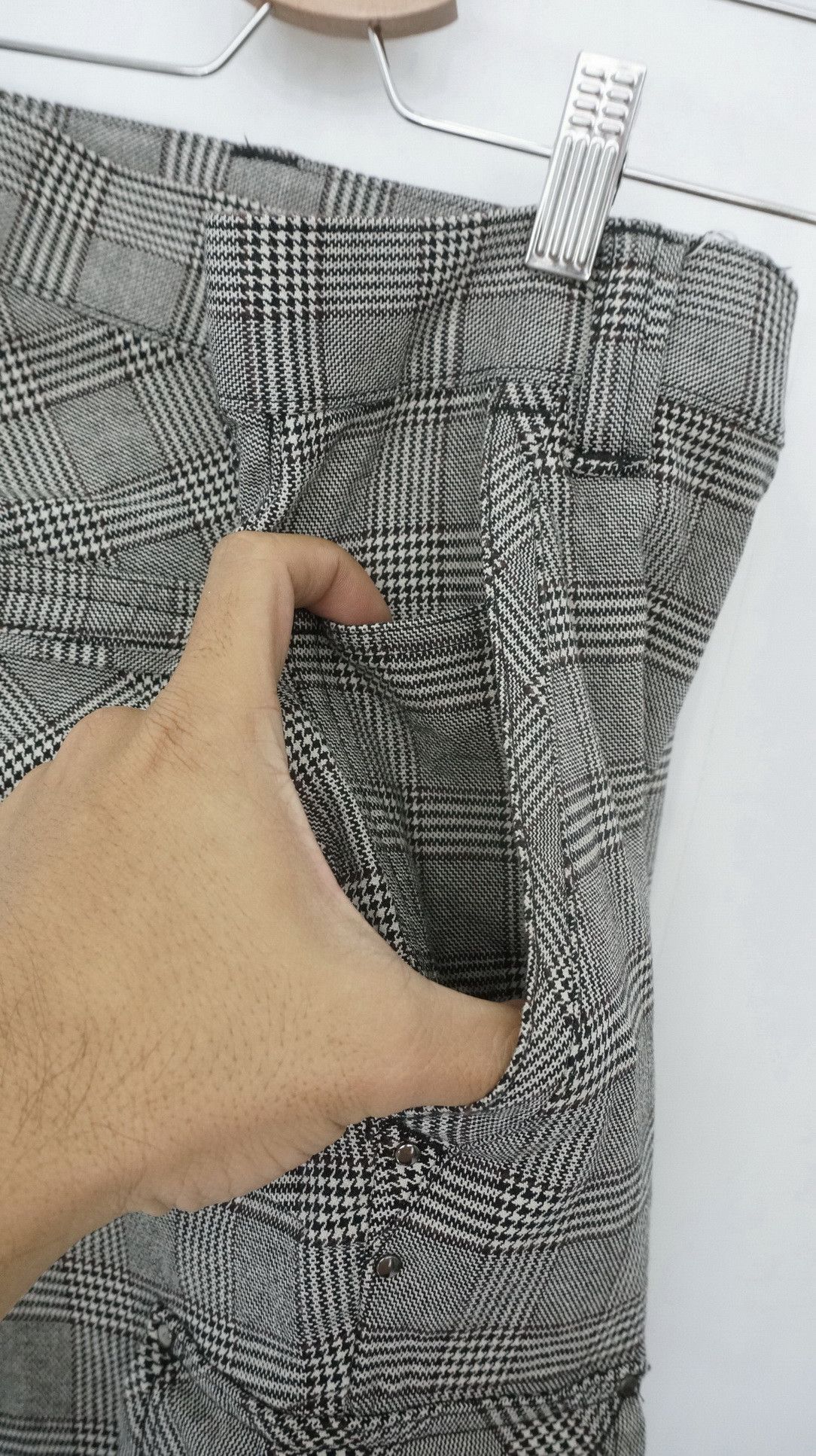 Japanese Brand KLEIN PLUS HOMME Glen Slim Skinny Fit Pants Size US 31 - 11 Thumbnail