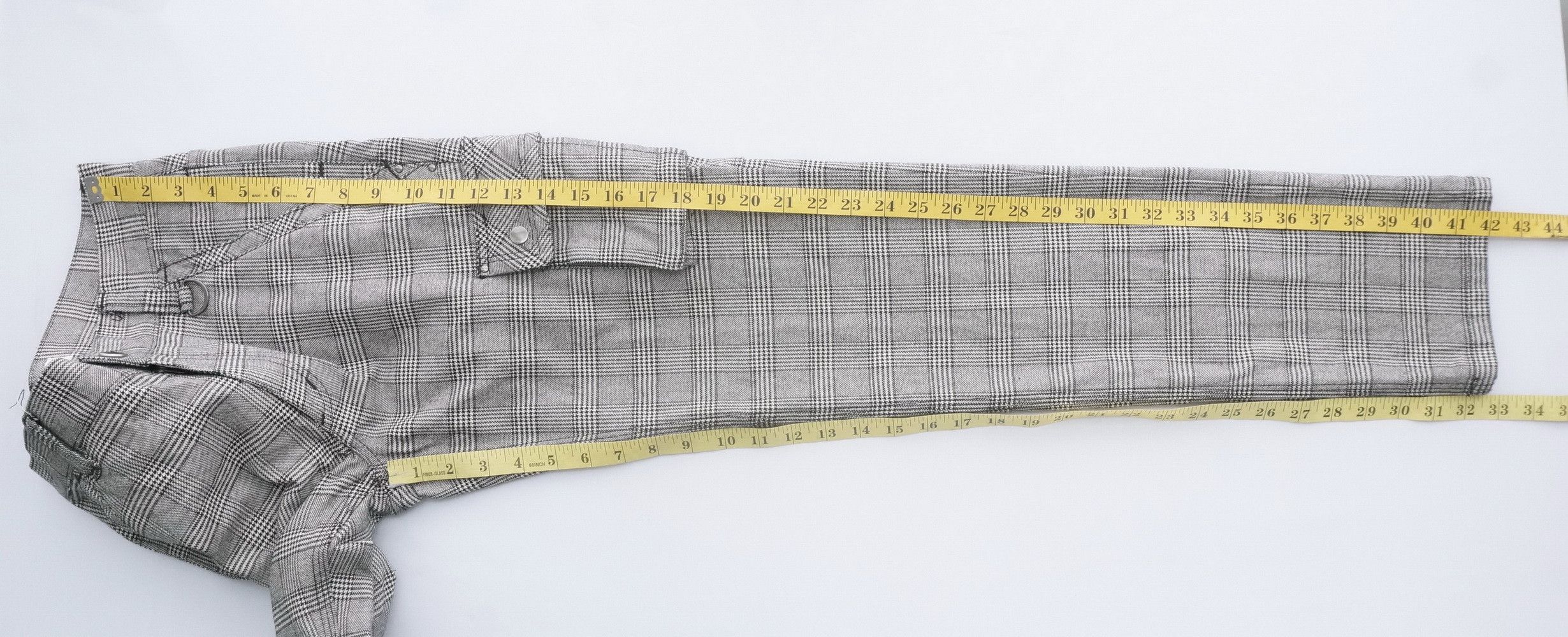 Japanese Brand KLEIN PLUS HOMME Glen Slim Skinny Fit Pants Size US 31 - 13 Thumbnail