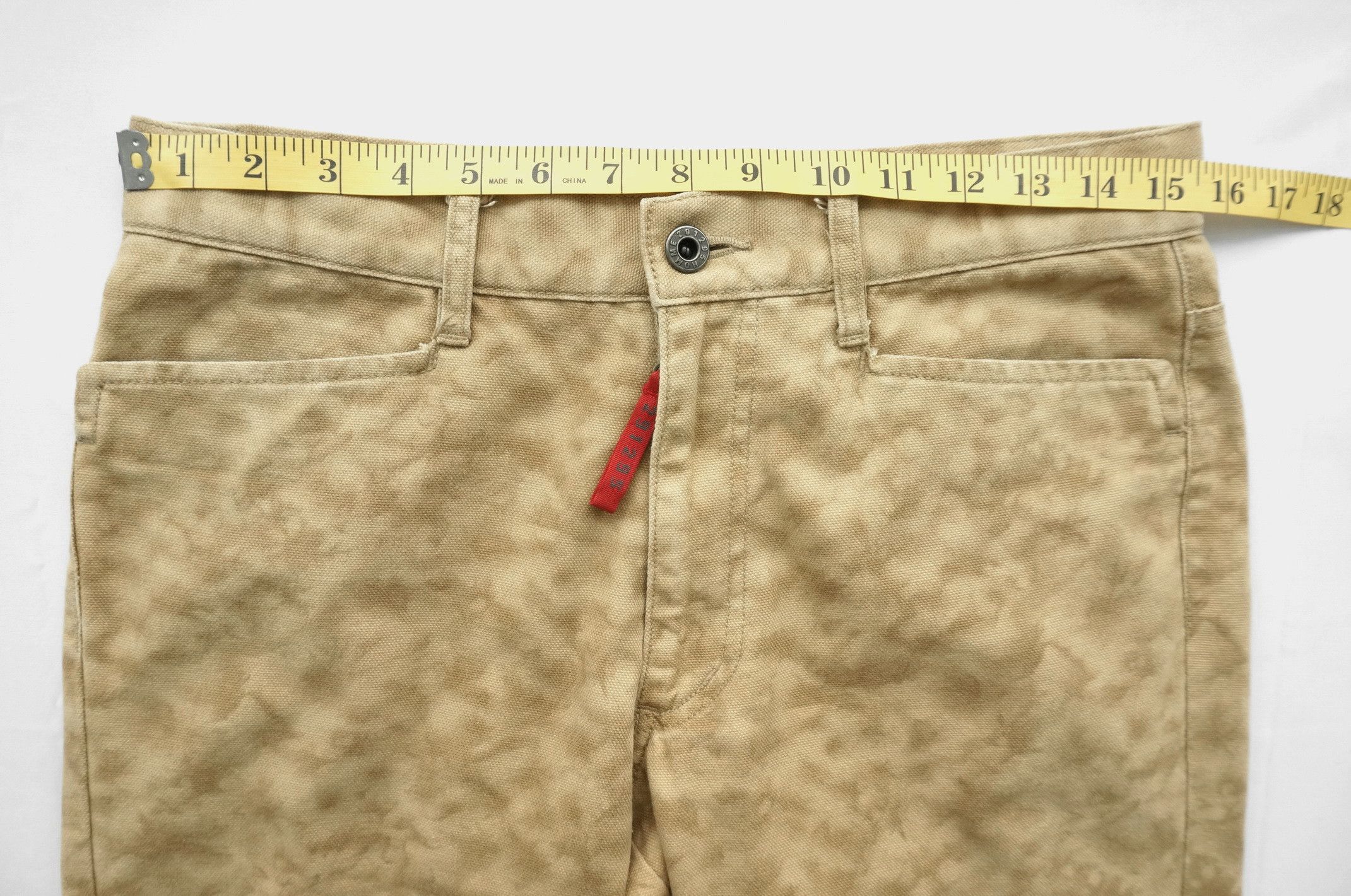 291295=Homme 💥291295 HOMME Smoke wash Slim Lightweight Shortrise Denim Size US 30 / EU 46 - 10 Thumbnail