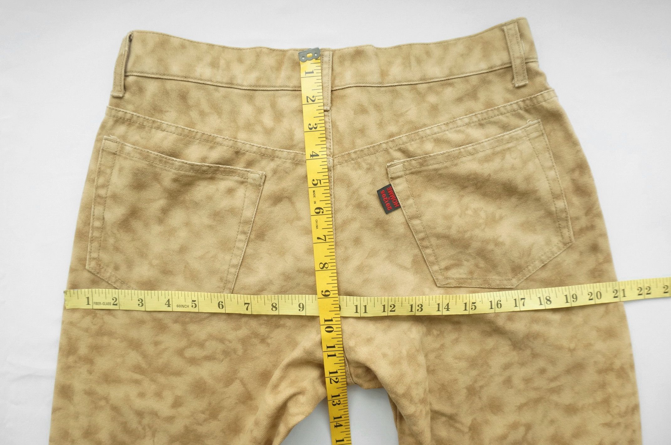 291295=Homme 💥291295 HOMME Smoke wash Slim Lightweight Shortrise Denim Size US 30 / EU 46 - 14 Thumbnail