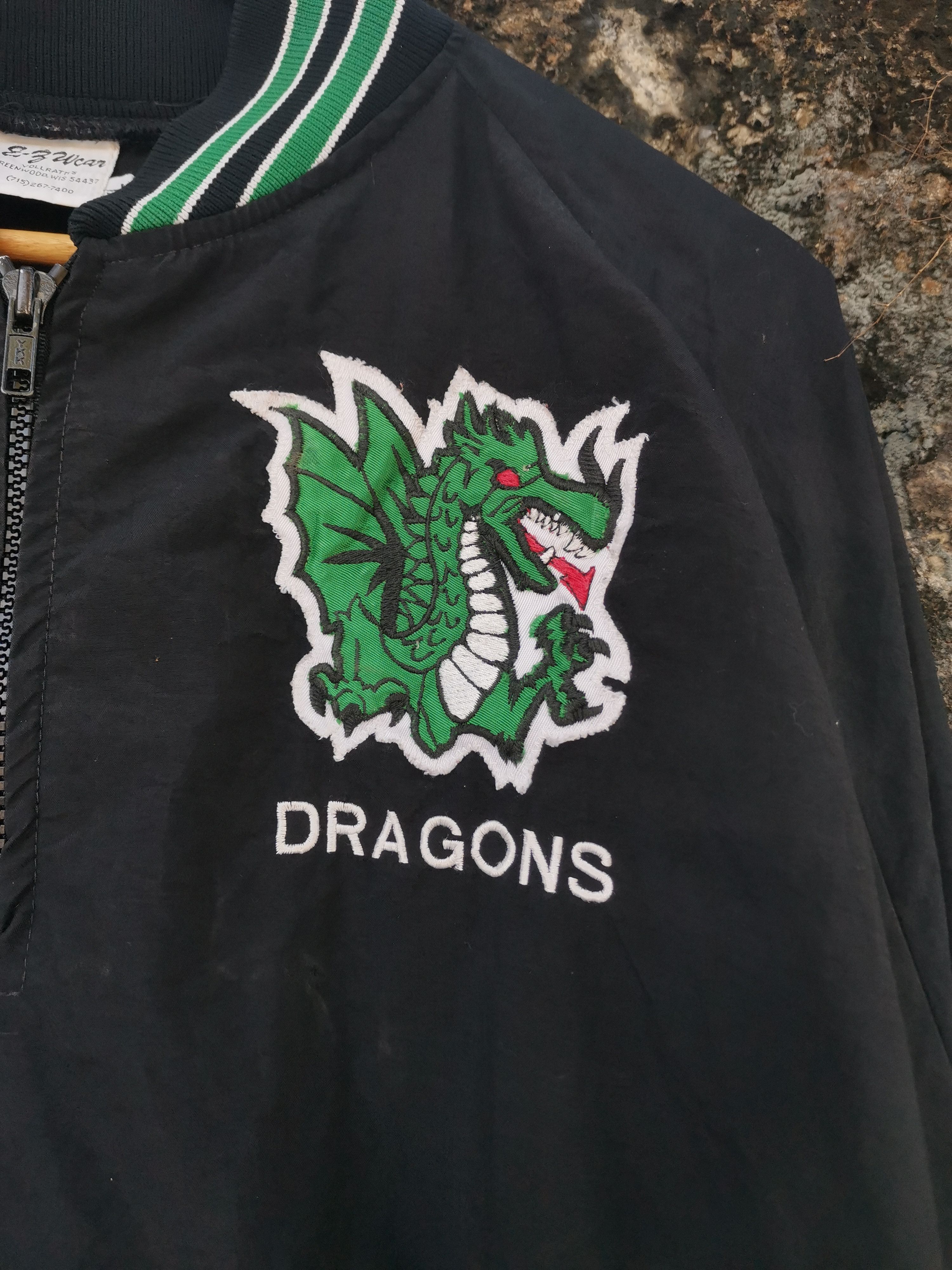Dragonfly Vintage Dragon Pine City Hockey Embroided Logo Size US XL / EU 56 / 4 - 3 Thumbnail