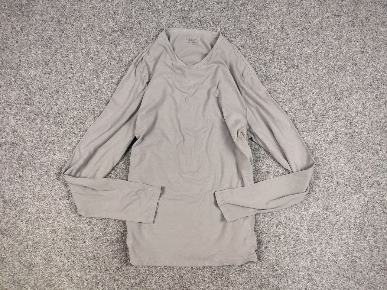 Allsaints Allsaints Brace ls crew Blanc Gray Mens long sleeve Size US L / EU 52-54 / 3 - 13 Thumbnail