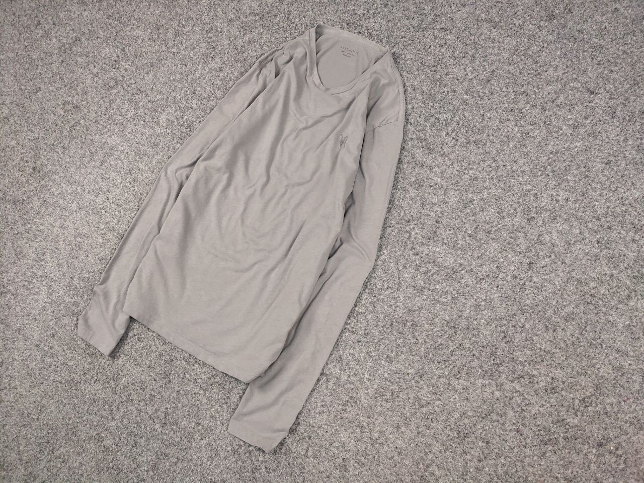 Allsaints Allsaints Brace ls crew Blanc Gray Mens long sleeve Size US L / EU 52-54 / 3 - 3 Thumbnail