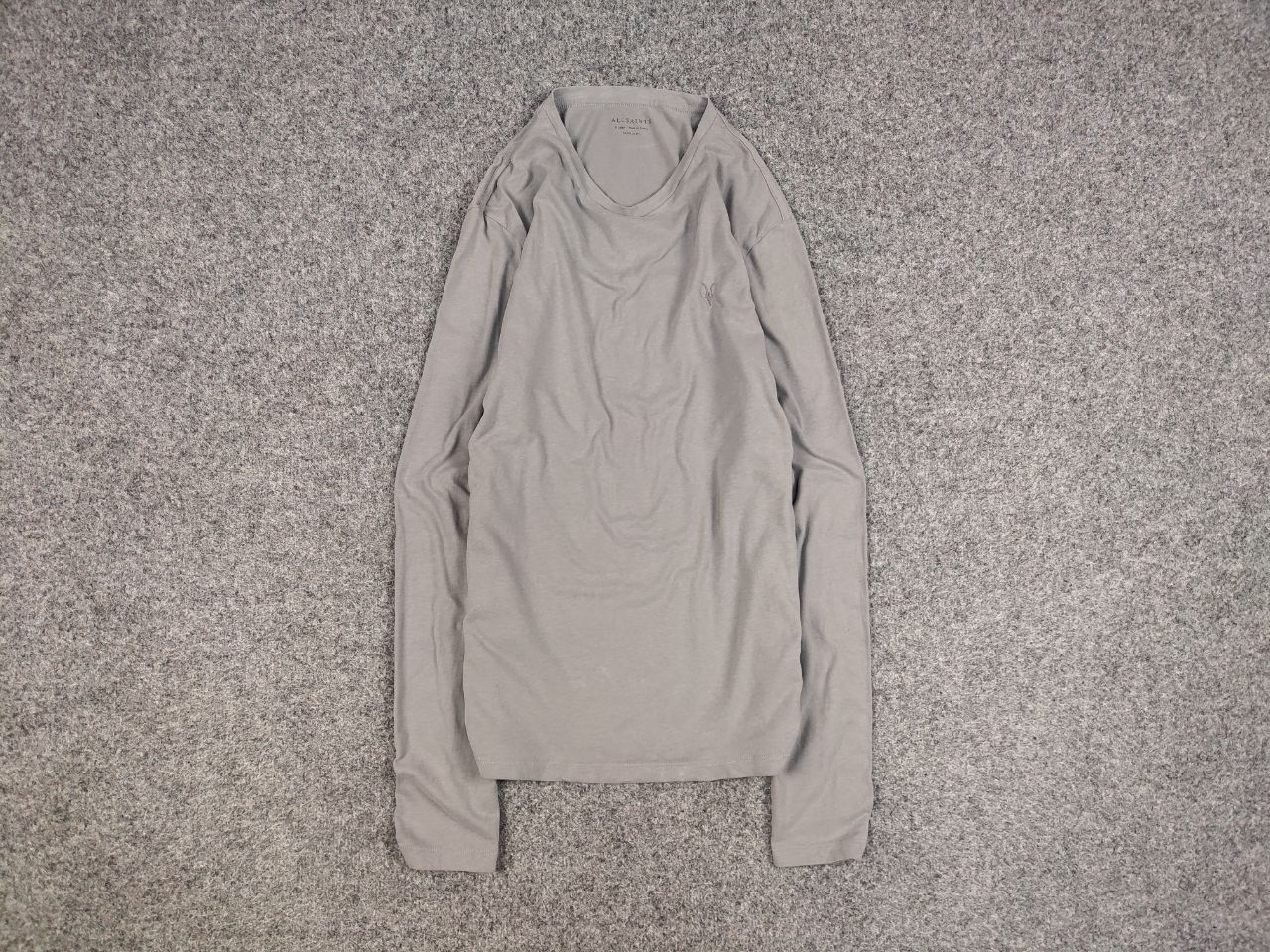 Allsaints Allsaints Brace ls crew Blanc Gray Mens long sleeve Size US L / EU 52-54 / 3 - 1 Thumbnail