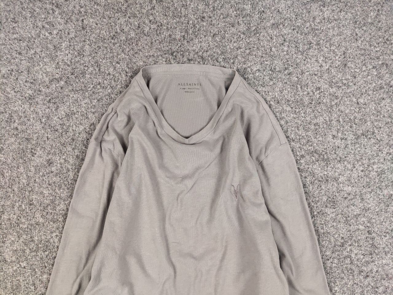 Allsaints Allsaints Brace ls crew Blanc Gray Mens long sleeve Size US L / EU 52-54 / 3 - 8 Thumbnail