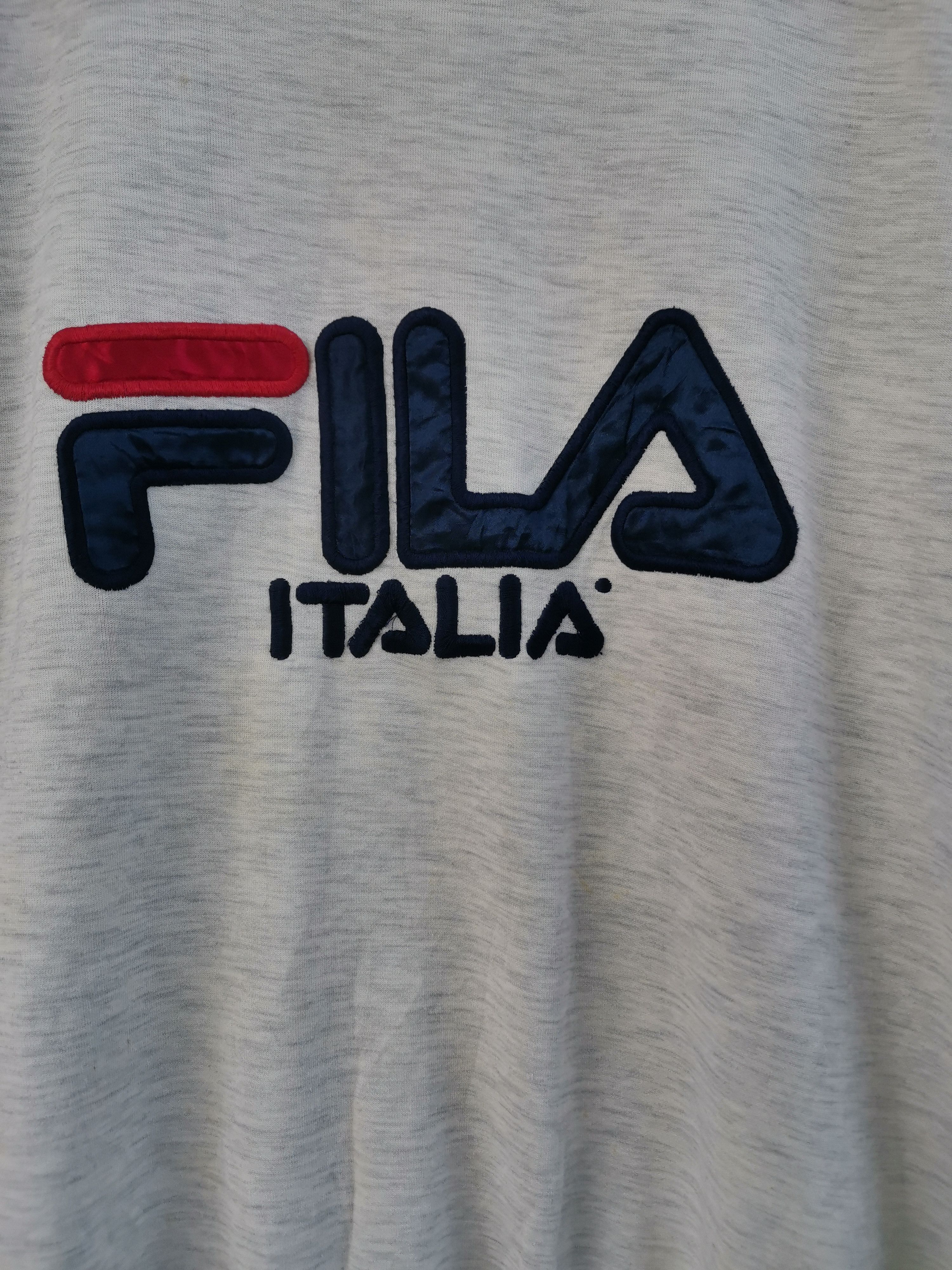 Fila Vintage Fila Big Logo Sweatshirt Size US M / EU 48-50 / 2 - 2 Thumbnail