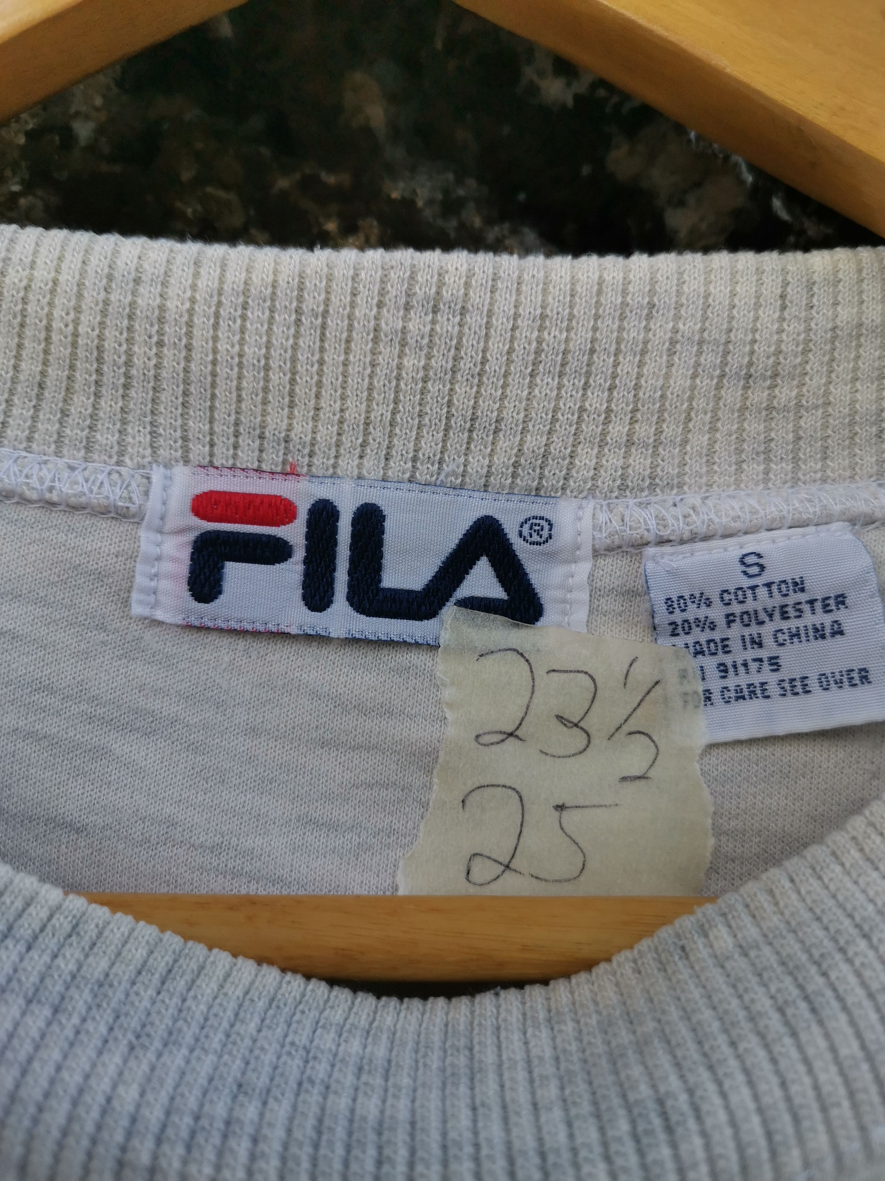 Fila Vintage Fila Big Logo Sweatshirt Size US M / EU 48-50 / 2 - 5 Thumbnail