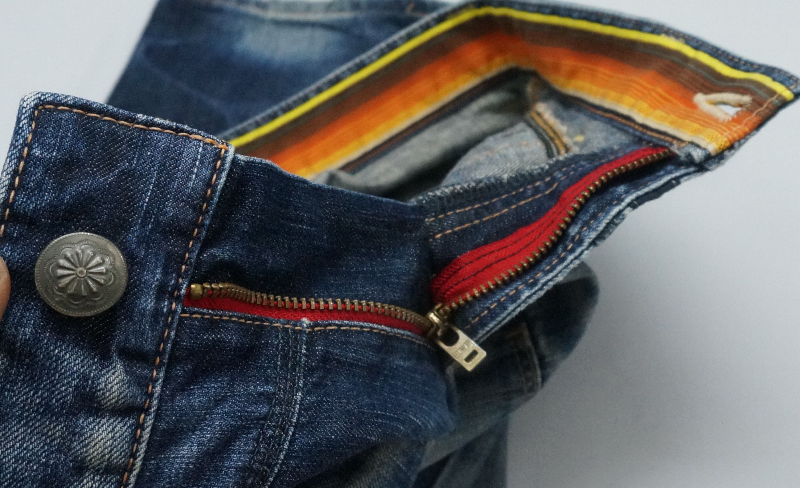 Edwin Dope Vintage EDWIN Front Pocket Denim Size US 30 / EU 46 - 22 Thumbnail