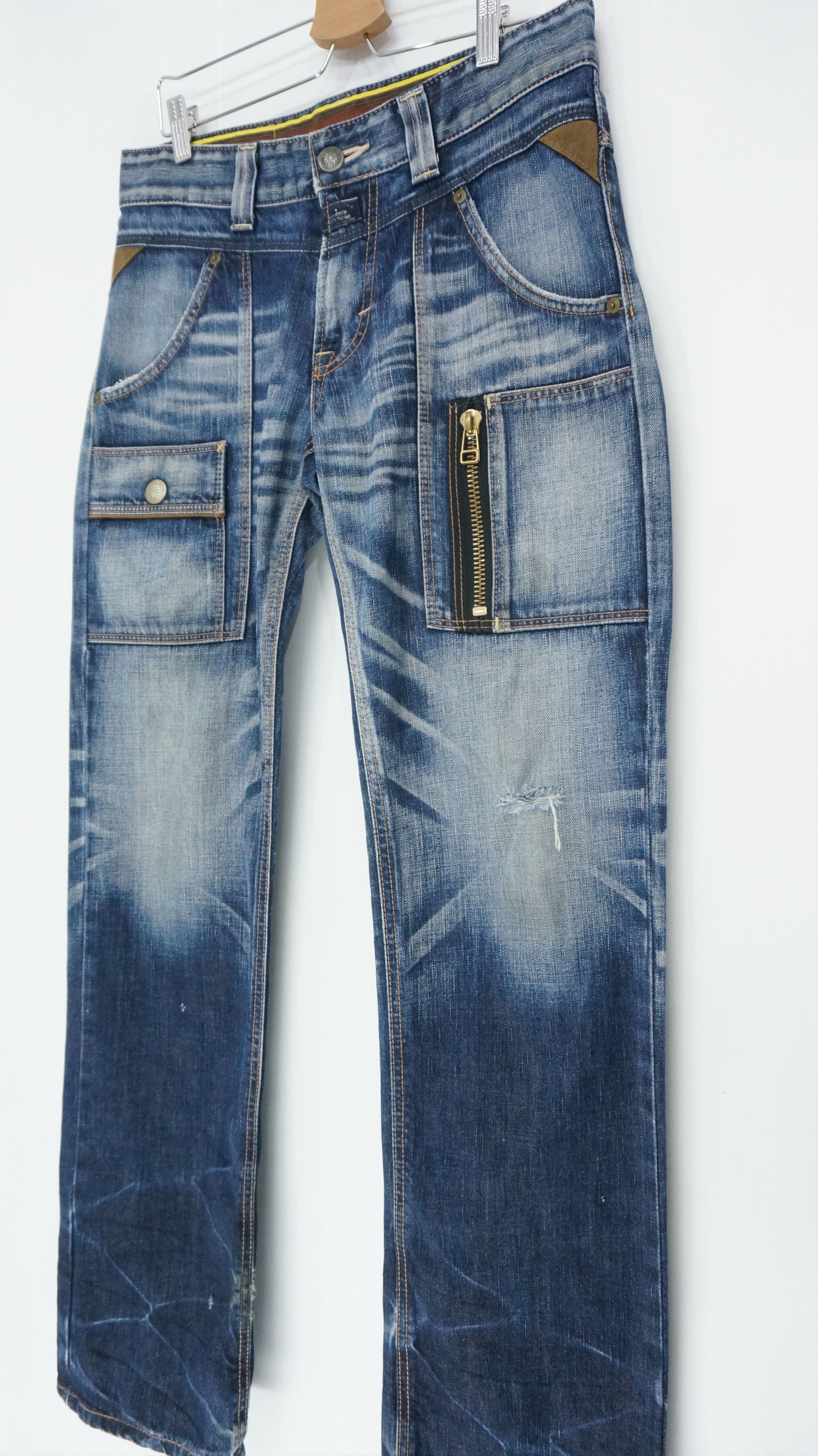 Edwin Dope Vintage EDWIN Front Pocket Denim Size US 30 / EU 46 - 8 Thumbnail
