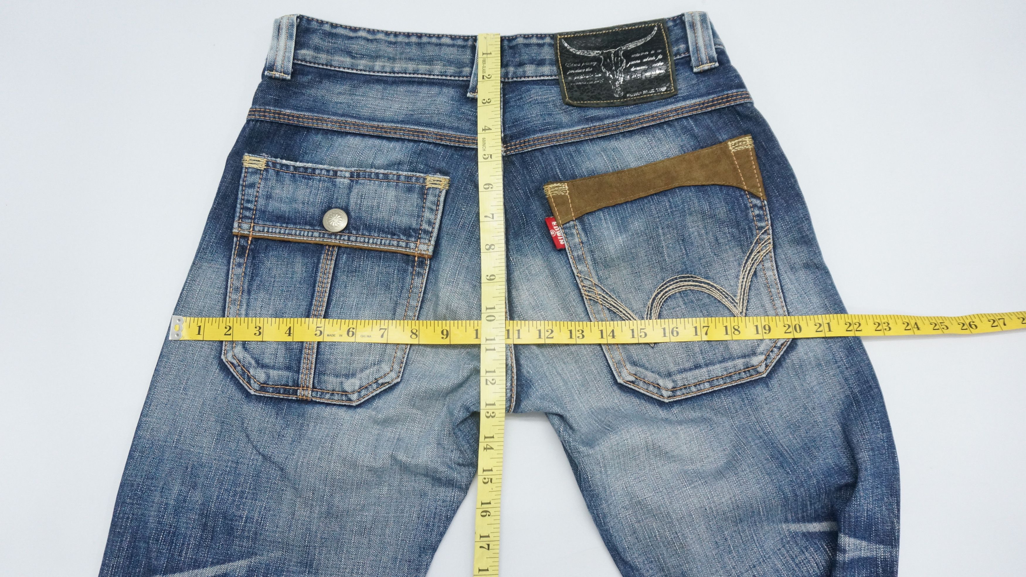 Edwin Dope Vintage EDWIN Front Pocket Denim Size US 30 / EU 46 - 18 Thumbnail