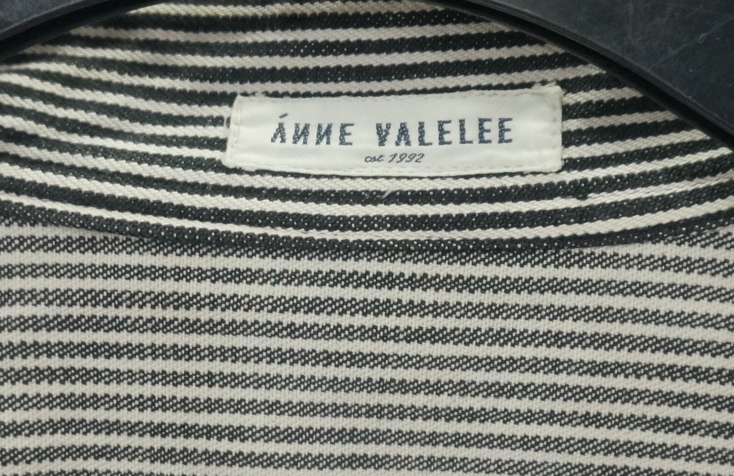 Japanese Brand Japan ANNE VALELEE Hickory Women's Denim Jack Size XS / US 0-2 / IT 36-38 - 5 Thumbnail