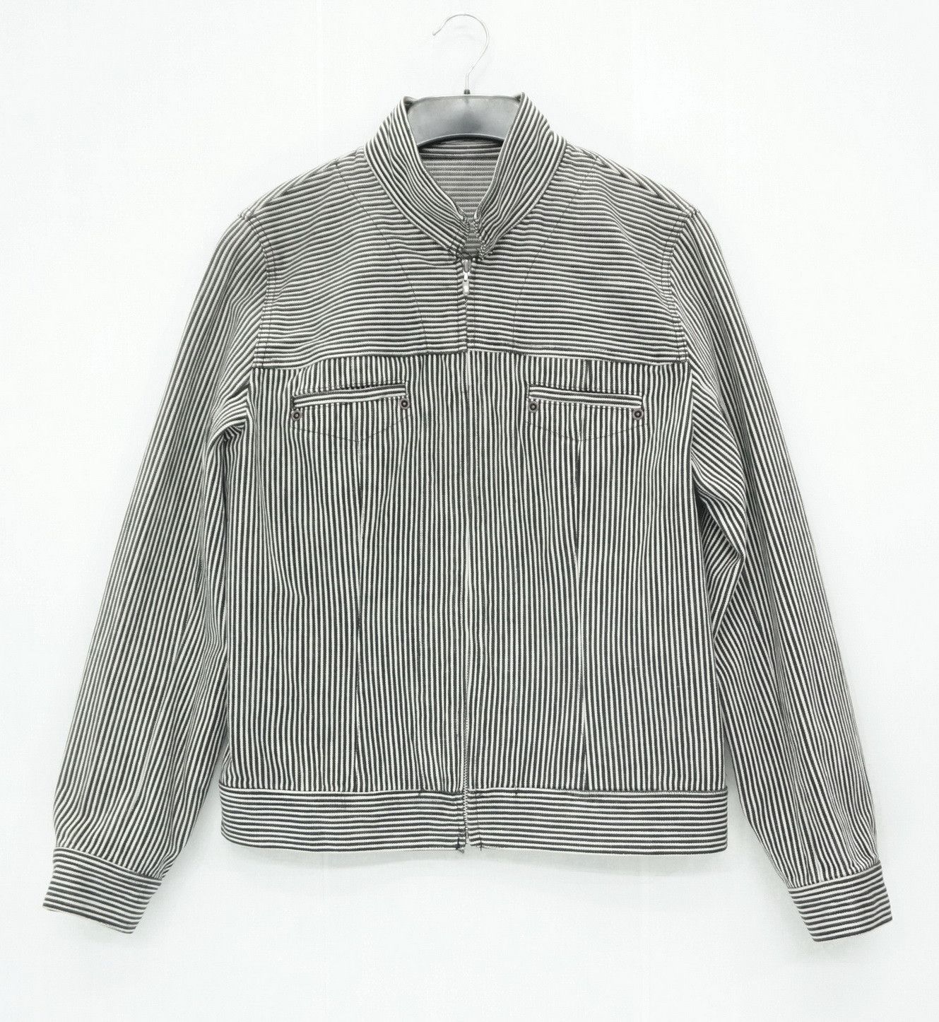 Japanese Brand Japan ANNE VALELEE Hickory Women's Denim Jack Size XS / US 0-2 / IT 36-38 - 1 Thumbnail