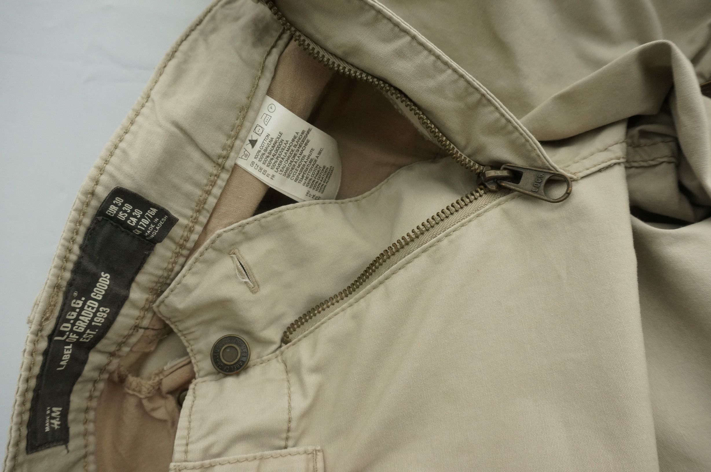 H&M 🔥 H&M X L.O.G.G Tactical Military Cargo Pants Size US 30 / EU 46 - 15 Thumbnail
