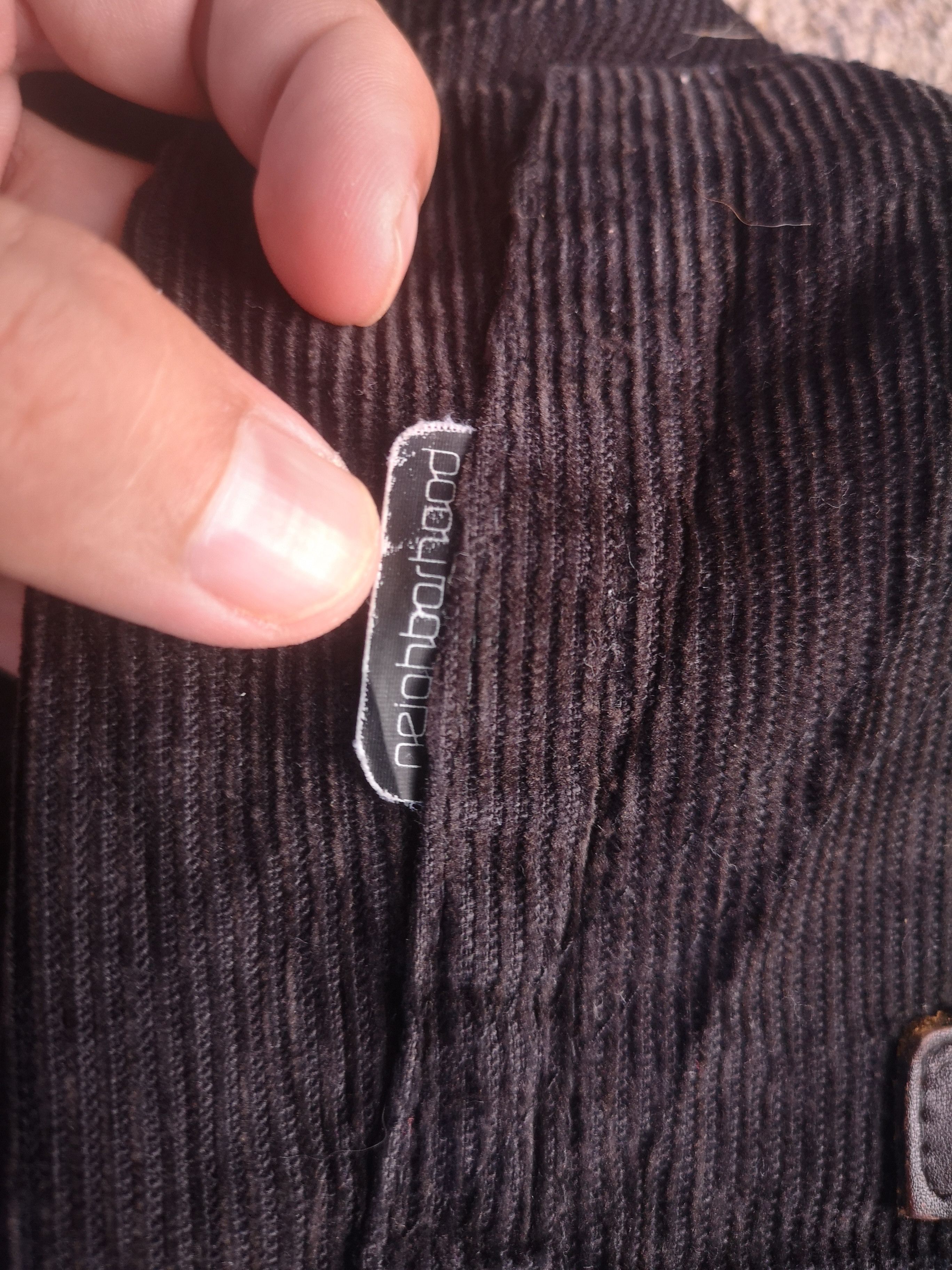 Neighborhood Neighborhood corduroy pants side pocket Size US 33 - 16 Thumbnail
