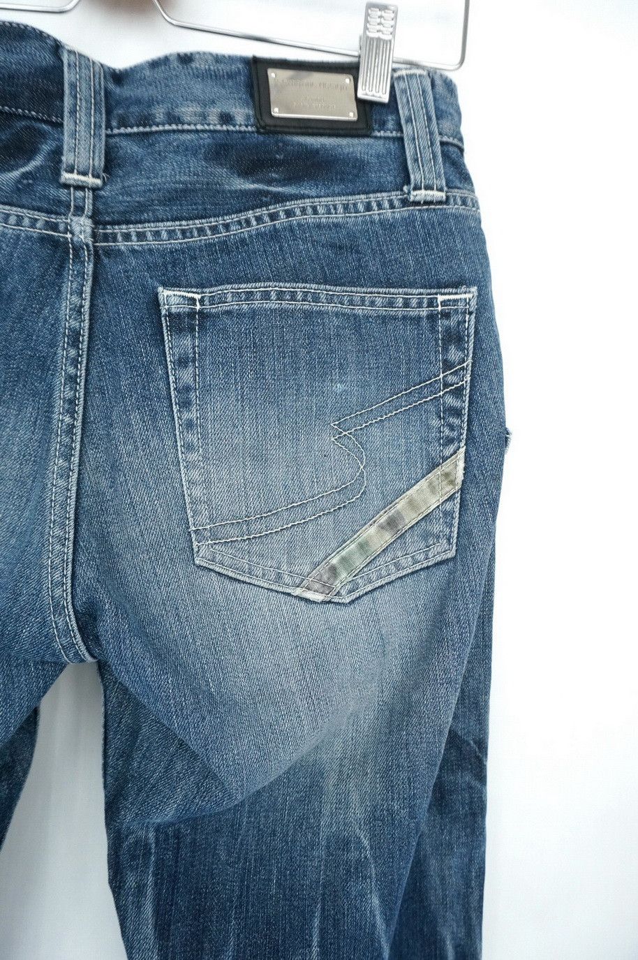 semanticdesign Rare! SEMANTIC DESIGN Long Zipper Pocket Camo Roll Up Jeans Size US 29 - 12 Thumbnail