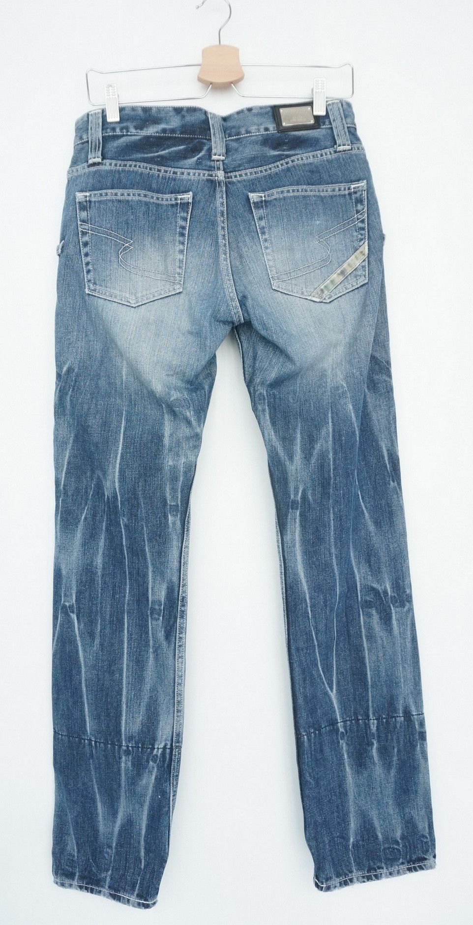 semanticdesign Rare! SEMANTIC DESIGN Long Zipper Pocket Camo Roll Up Jeans Size US 29 - 3 Thumbnail