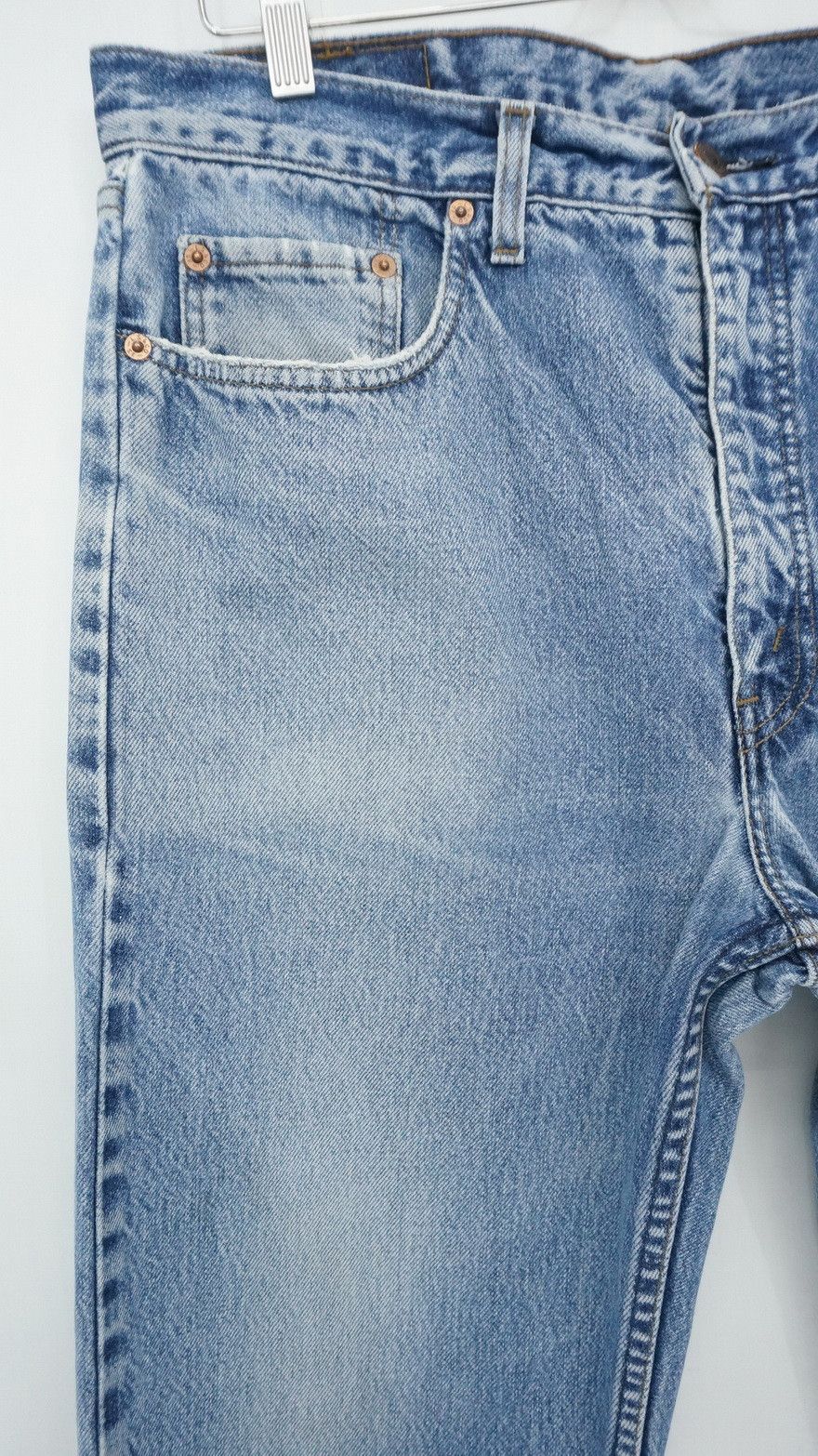- 90s Vintage Levi's 615 Ripped Jeans
