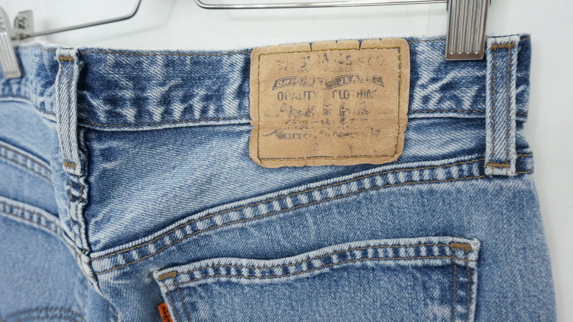 - 90s Vintage Levi's 615 Ripped Jeans