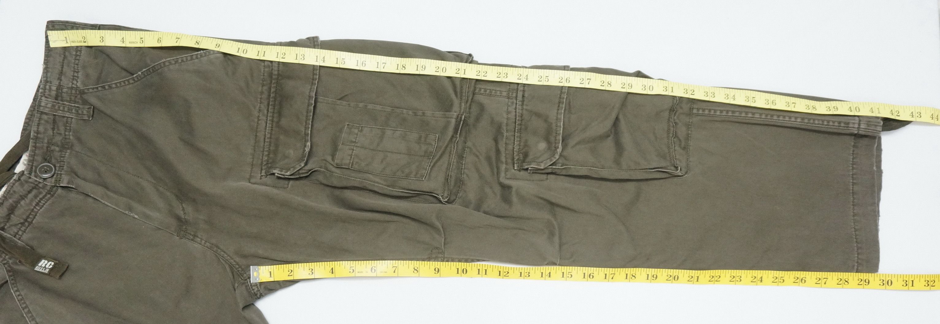 Japanese Brand 🔥REAL CRUSH CLOTHING 8 Pockets Tactical Worn Cargo Pants Size US 30 / EU 46 - 16 Thumbnail