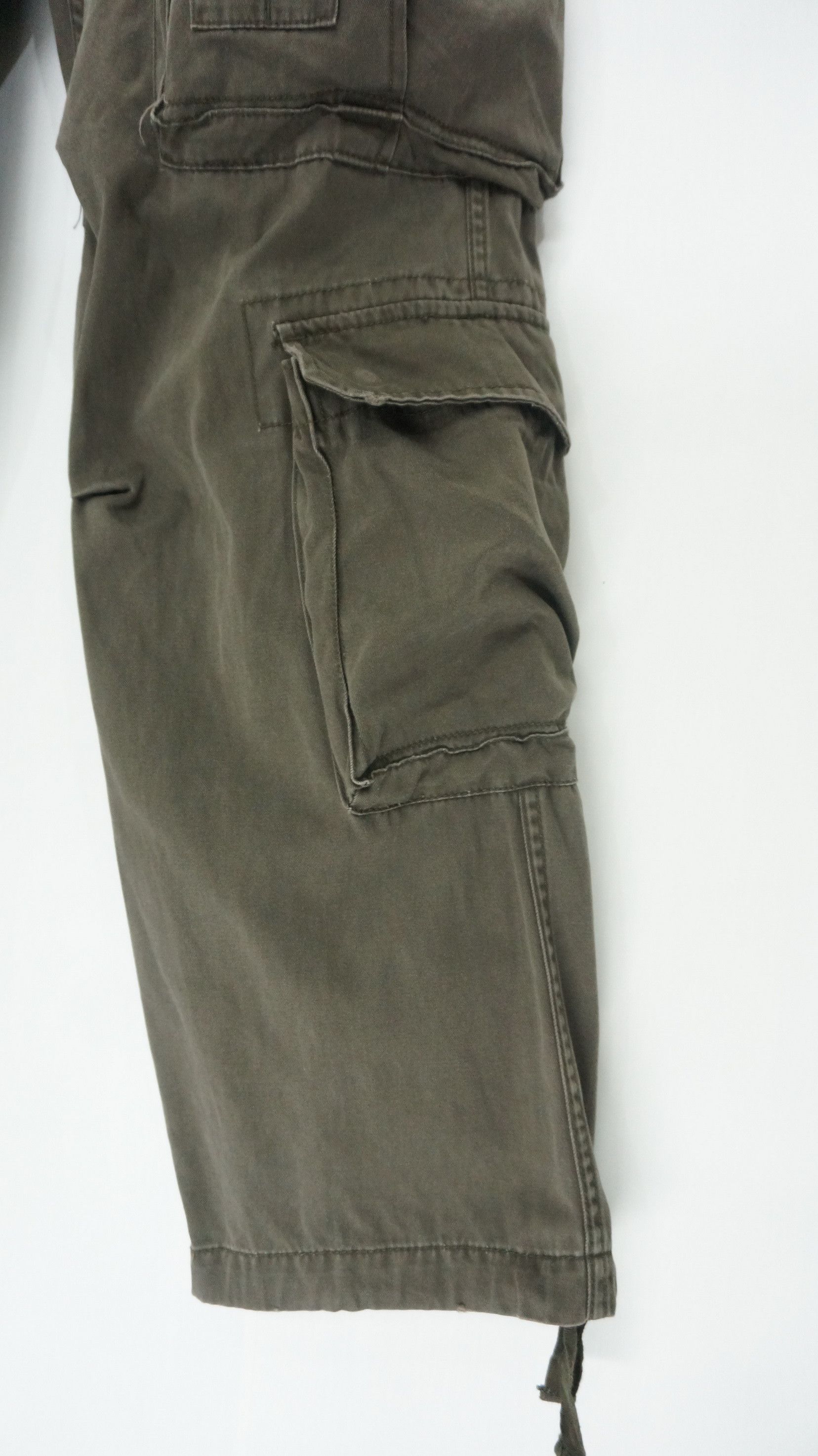 Japanese Brand 🔥REAL CRUSH CLOTHING 8 Pockets Tactical Worn Cargo Pants Size US 30 / EU 46 - 6 Thumbnail