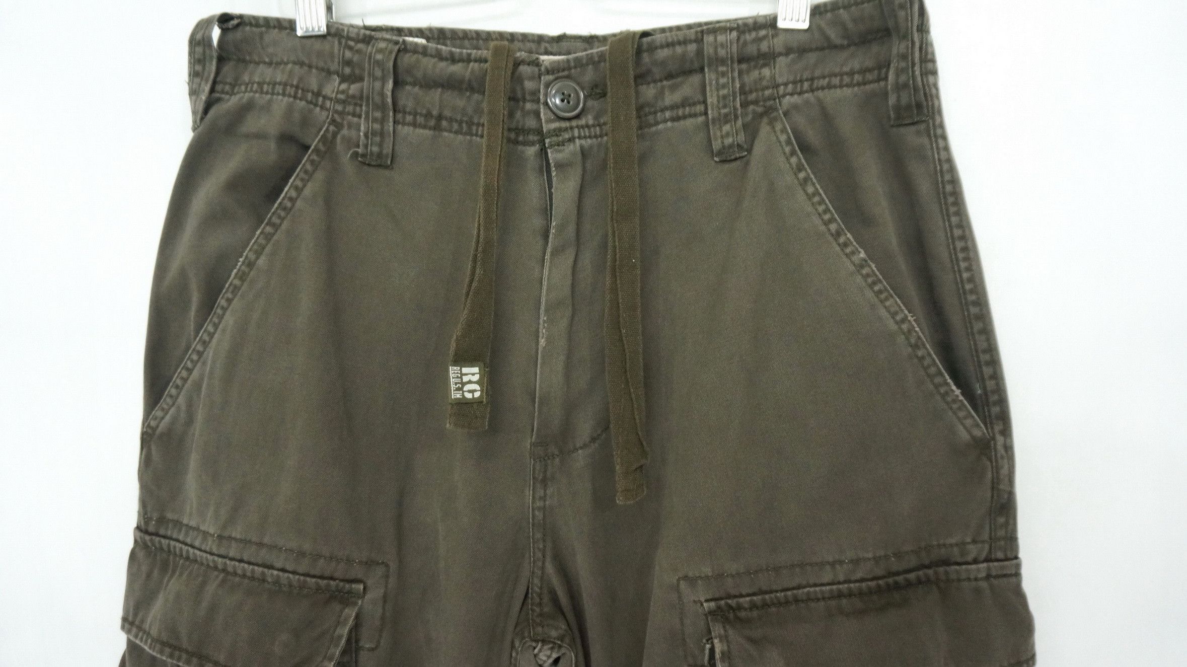 Japanese Brand 🔥REAL CRUSH CLOTHING 8 Pockets Tactical Worn Cargo Pants Size US 30 / EU 46 - 11 Thumbnail