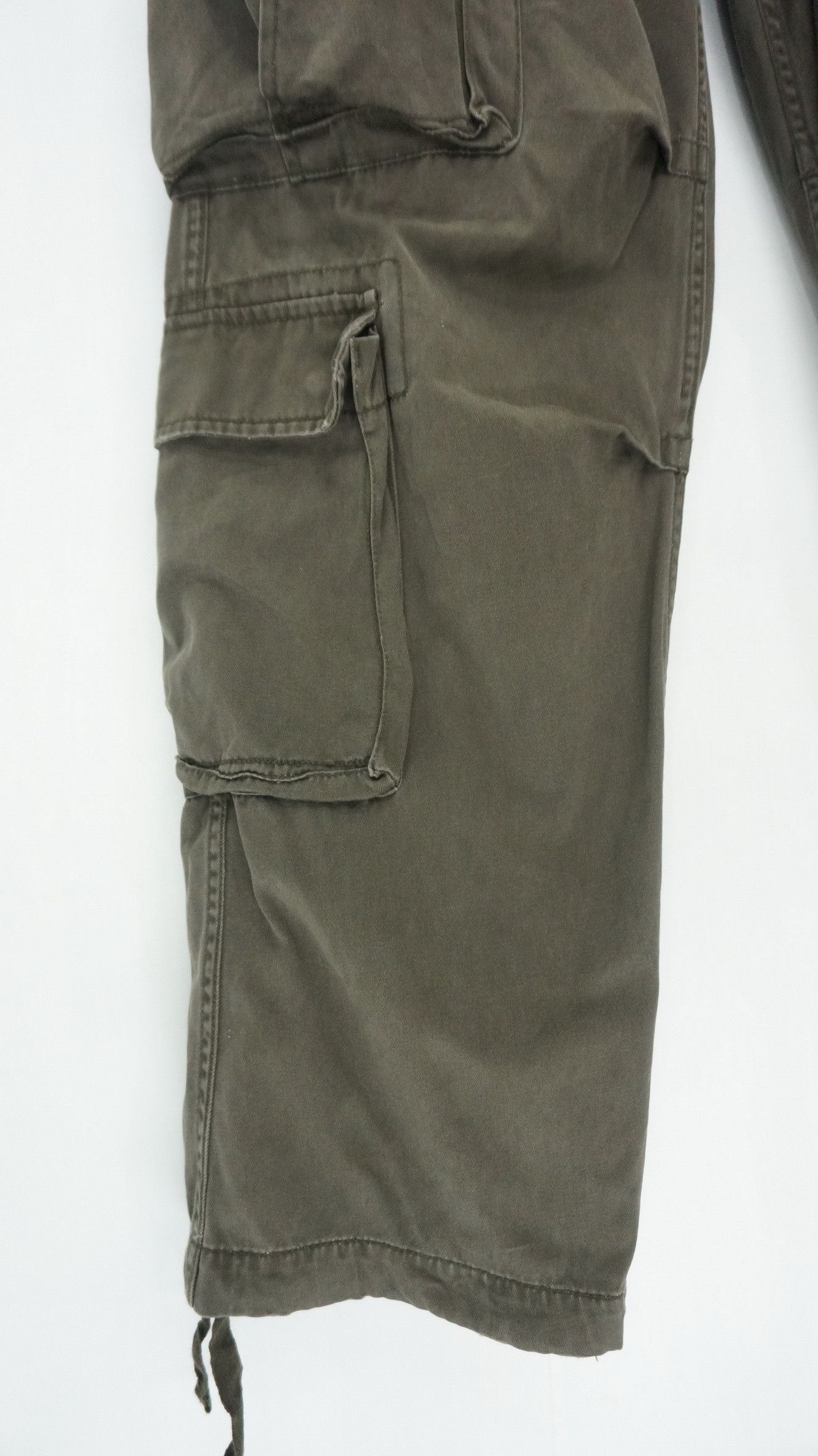 Japanese Brand 🔥REAL CRUSH CLOTHING 8 Pockets Tactical Worn Cargo Pants Size US 30 / EU 46 - 7 Thumbnail