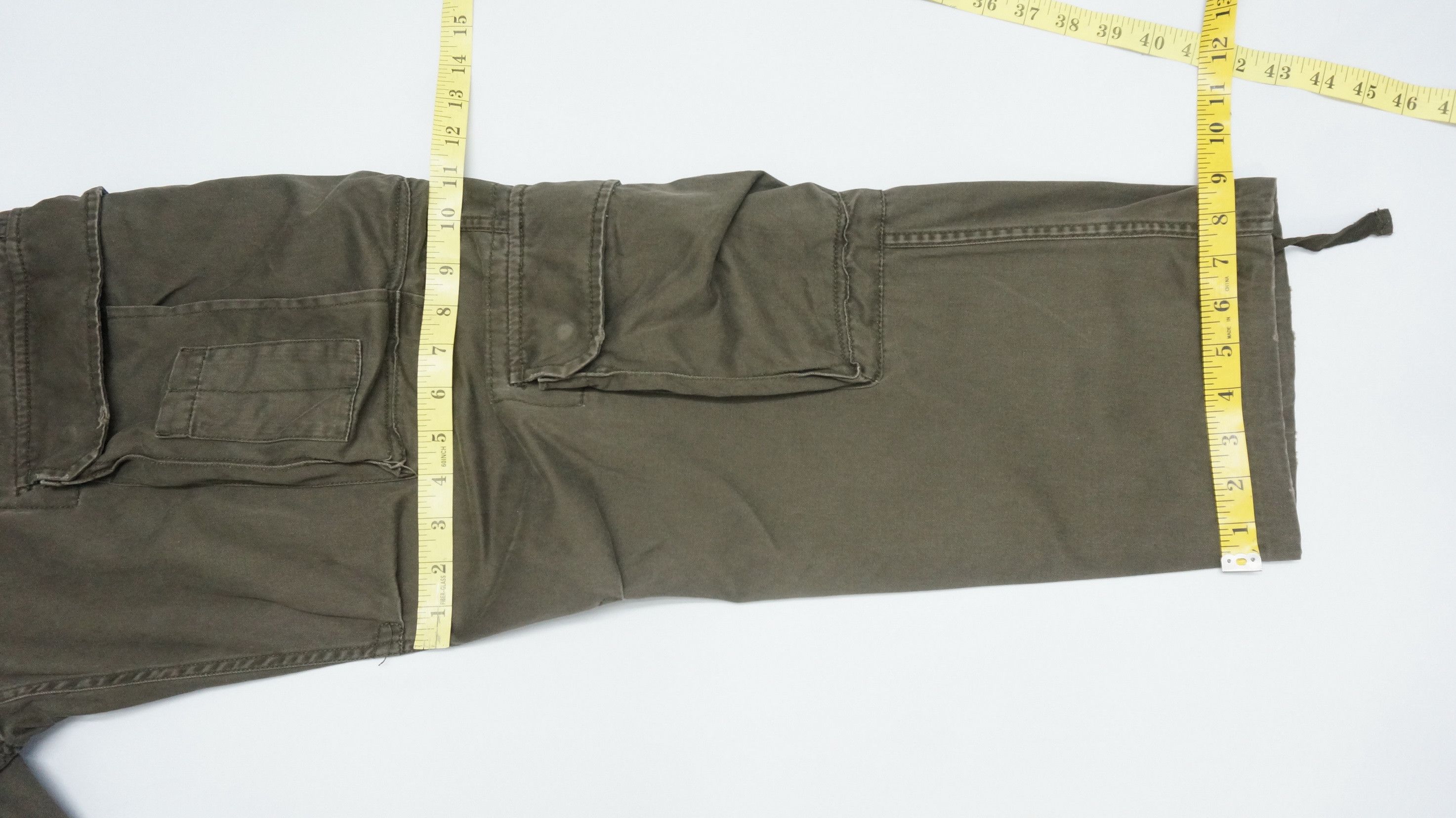 Japanese Brand 🔥REAL CRUSH CLOTHING 8 Pockets Tactical Worn Cargo Pants Size US 30 / EU 46 - 17 Thumbnail
